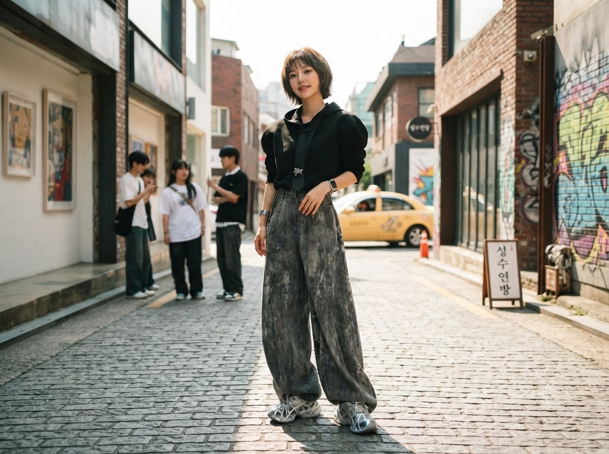 Urban Chic Wide-Leg Pants
