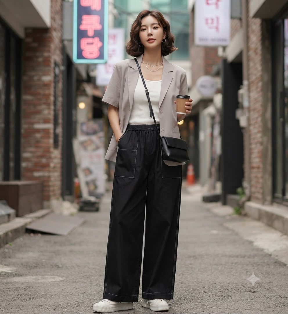 Short Sleeve Blazer