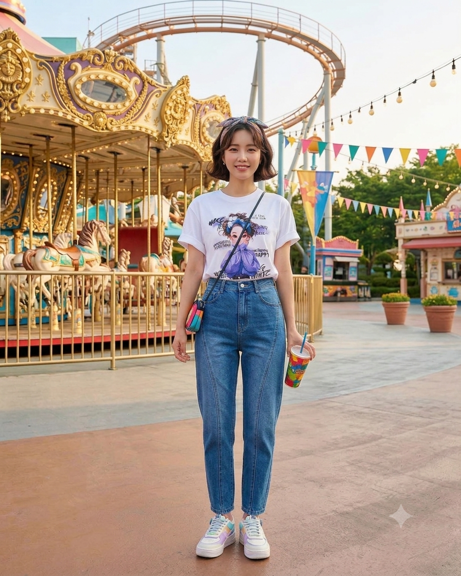 Graphic Print Casual T-Shirt