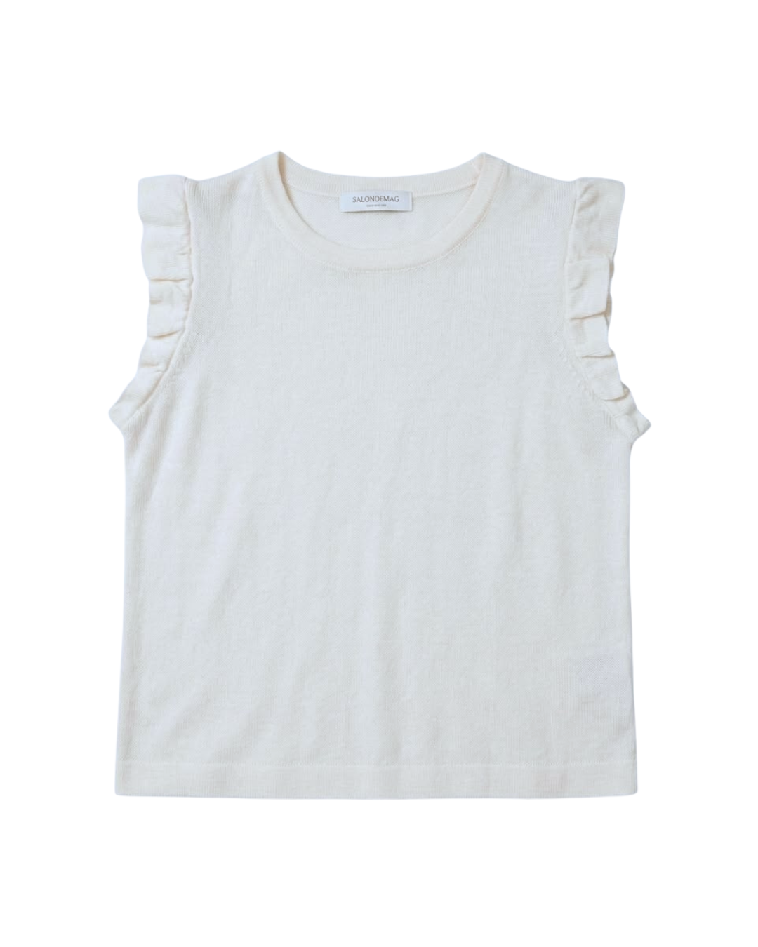 Girls' Ruffle Sleeve Cotton Top