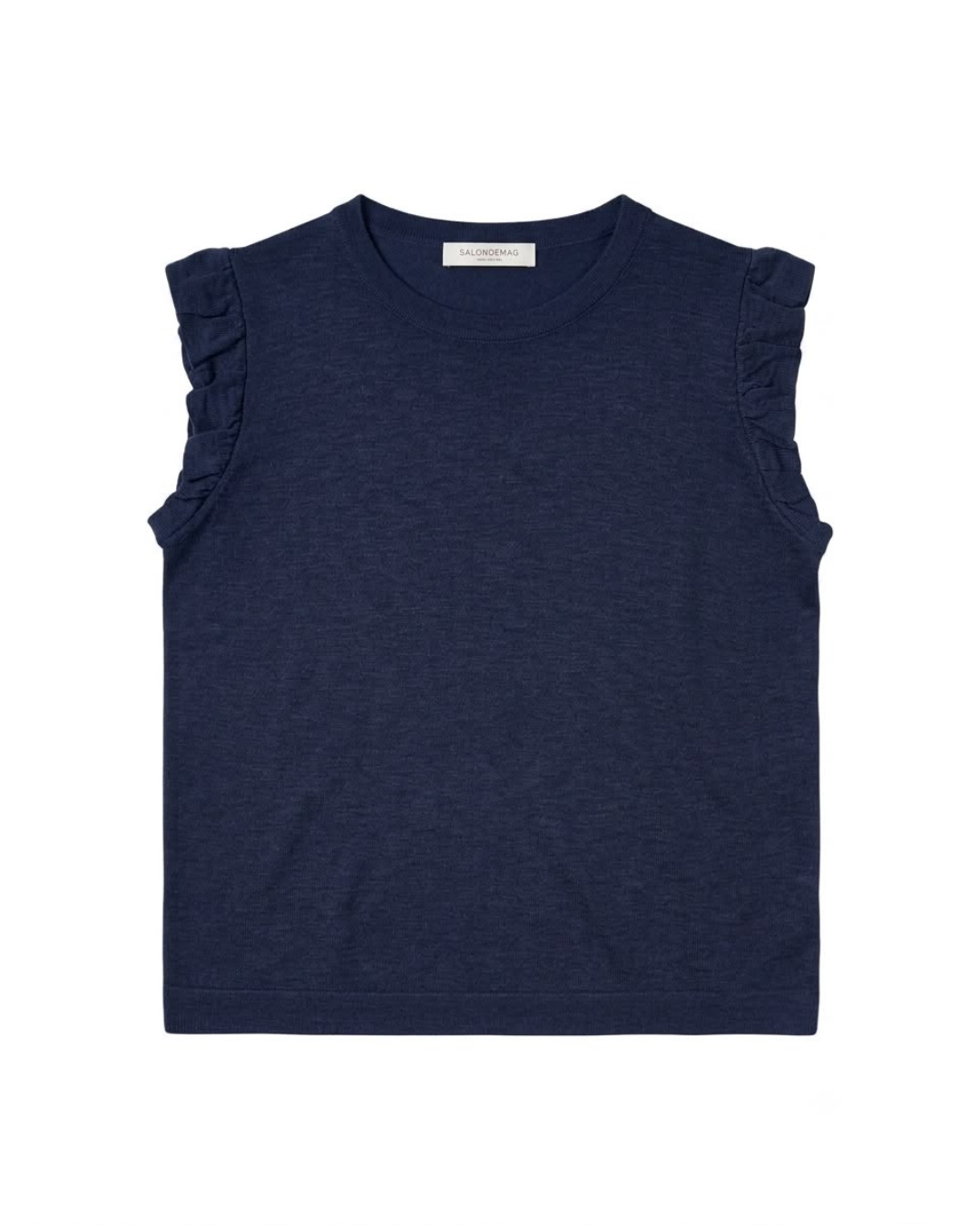 Girls' Ruffle Sleeve Cotton Top