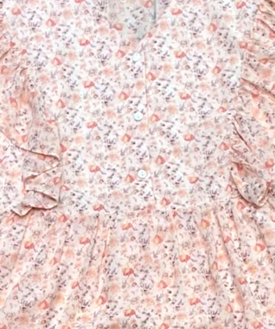 Floral Ruffle Midi Dress
