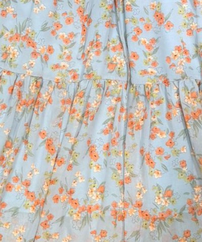 Floral Chiffon Maxi Dress
