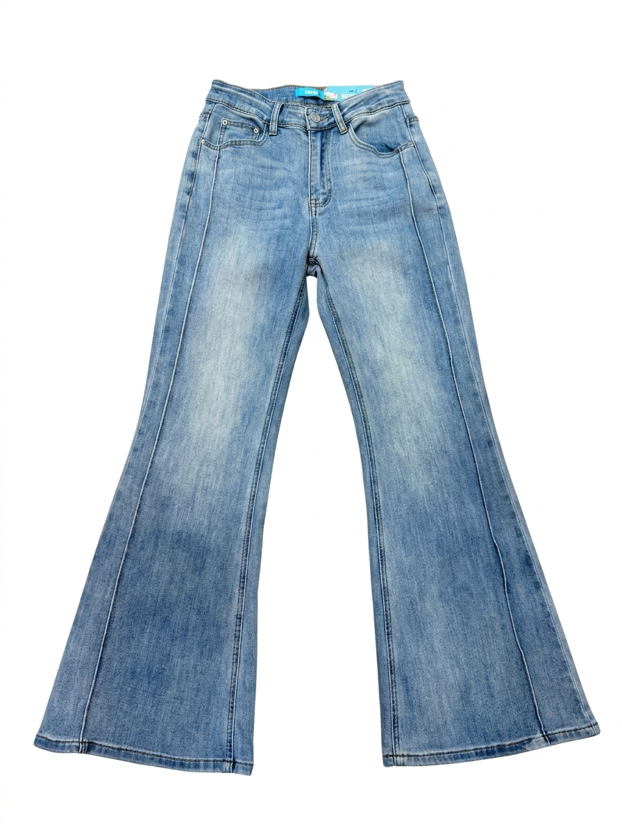 High Waist Flared Jeans