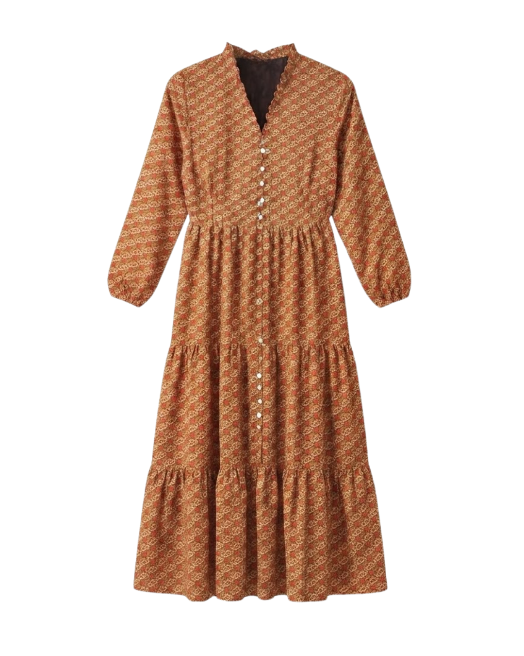 Boho Print Maxi Dress