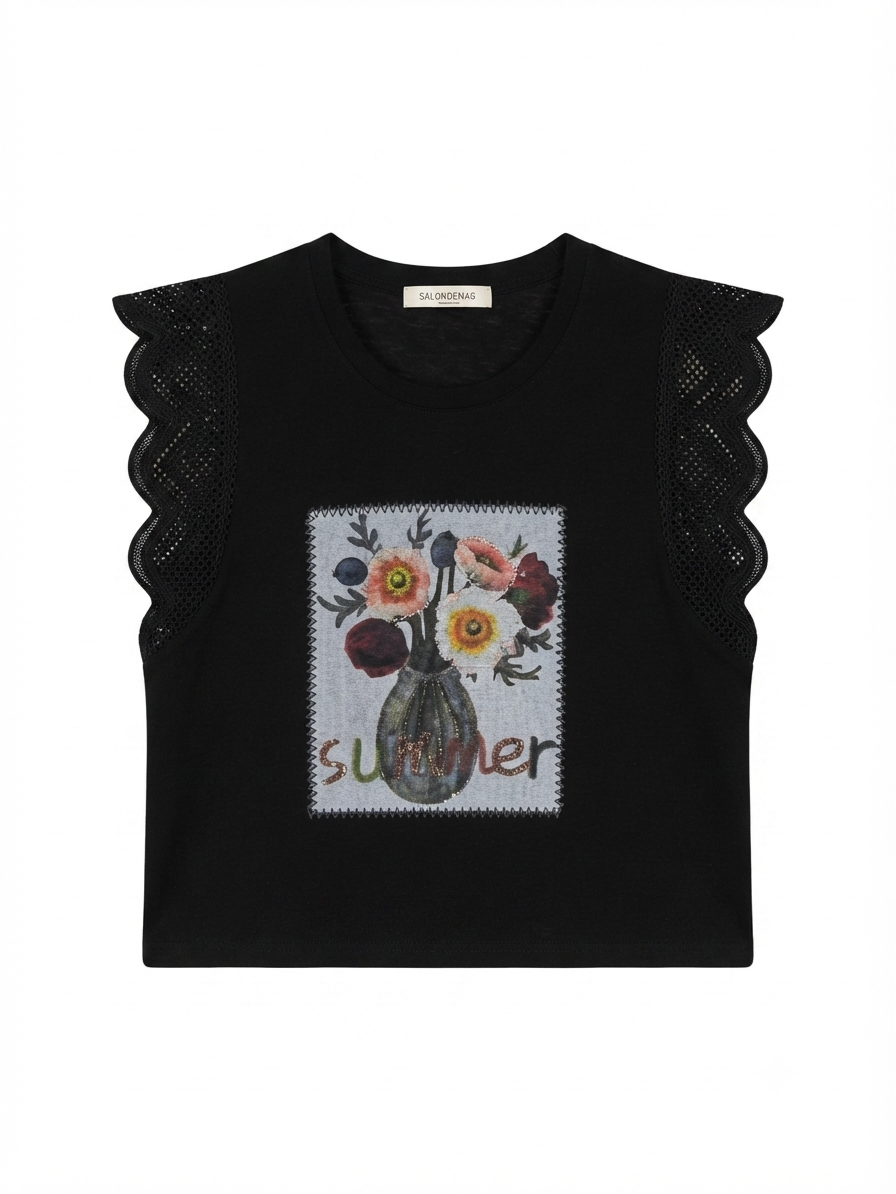 Floral Summer Sleeveless Top