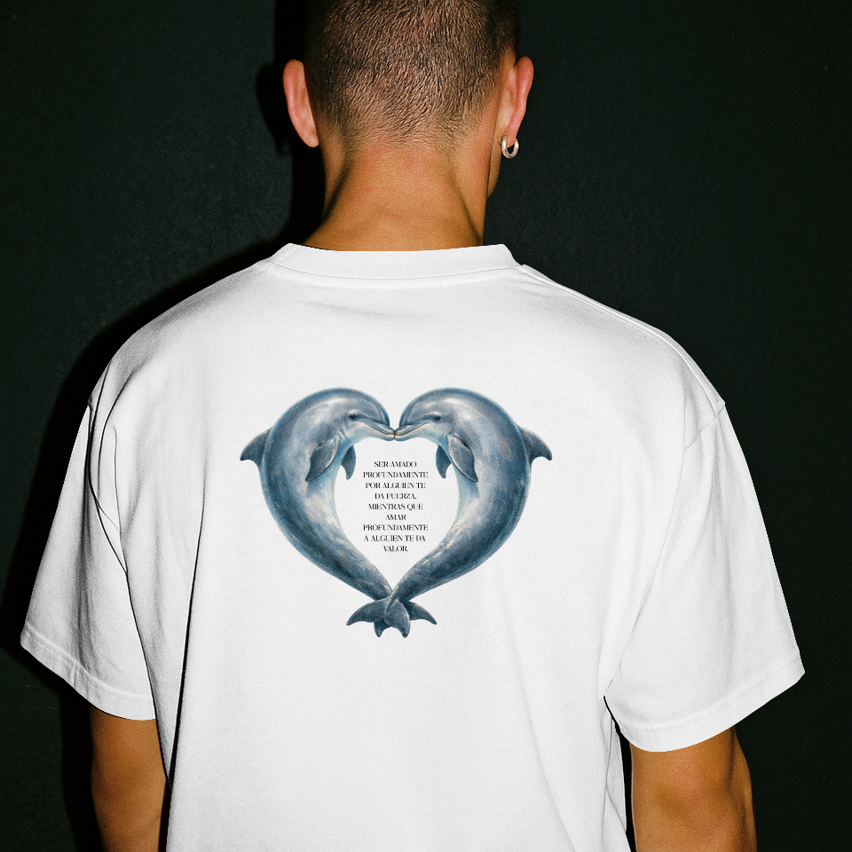 Dolphin Love Graphic T-Shirt