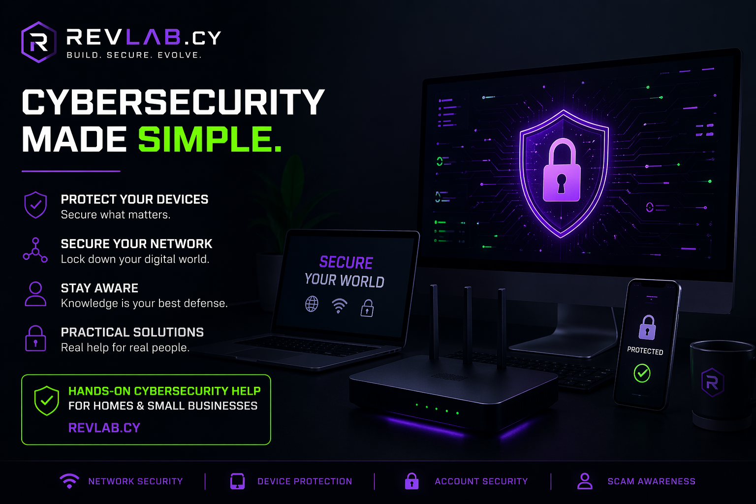 Home & Small Business Security Setup Request