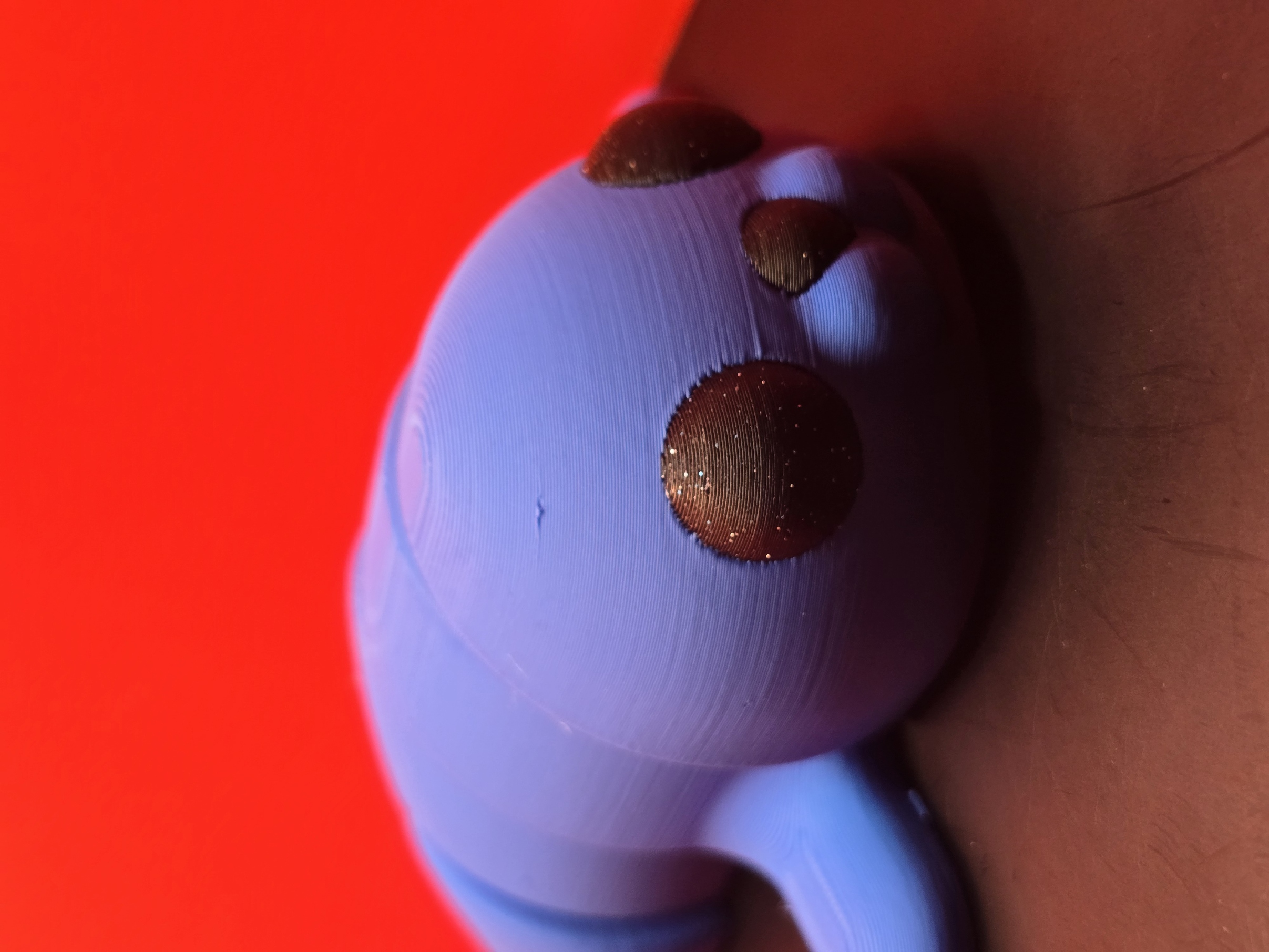SEAL-Buddies! Rally (red) & Spirit (blue) Glow Articulated Desk Seals
