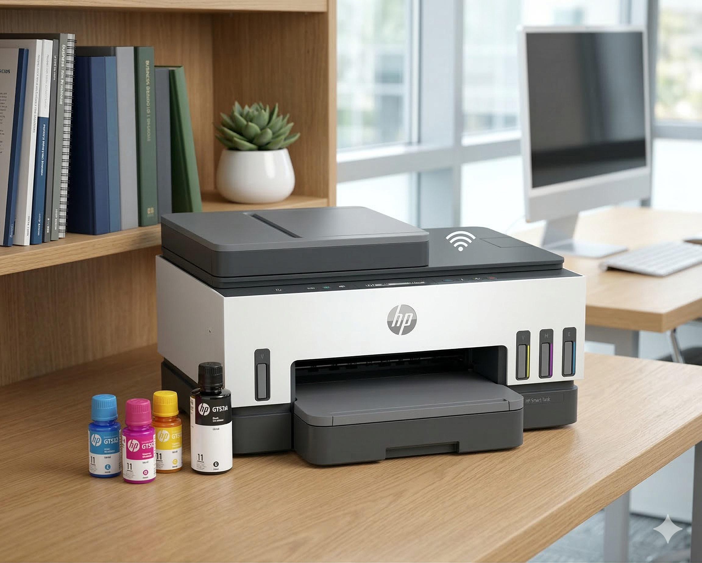 Impresora inalámbrica HP Smart Tank.