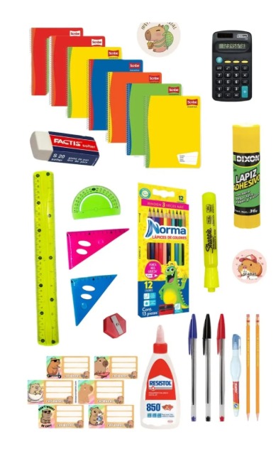 Kit esencial para el regreso a clases.