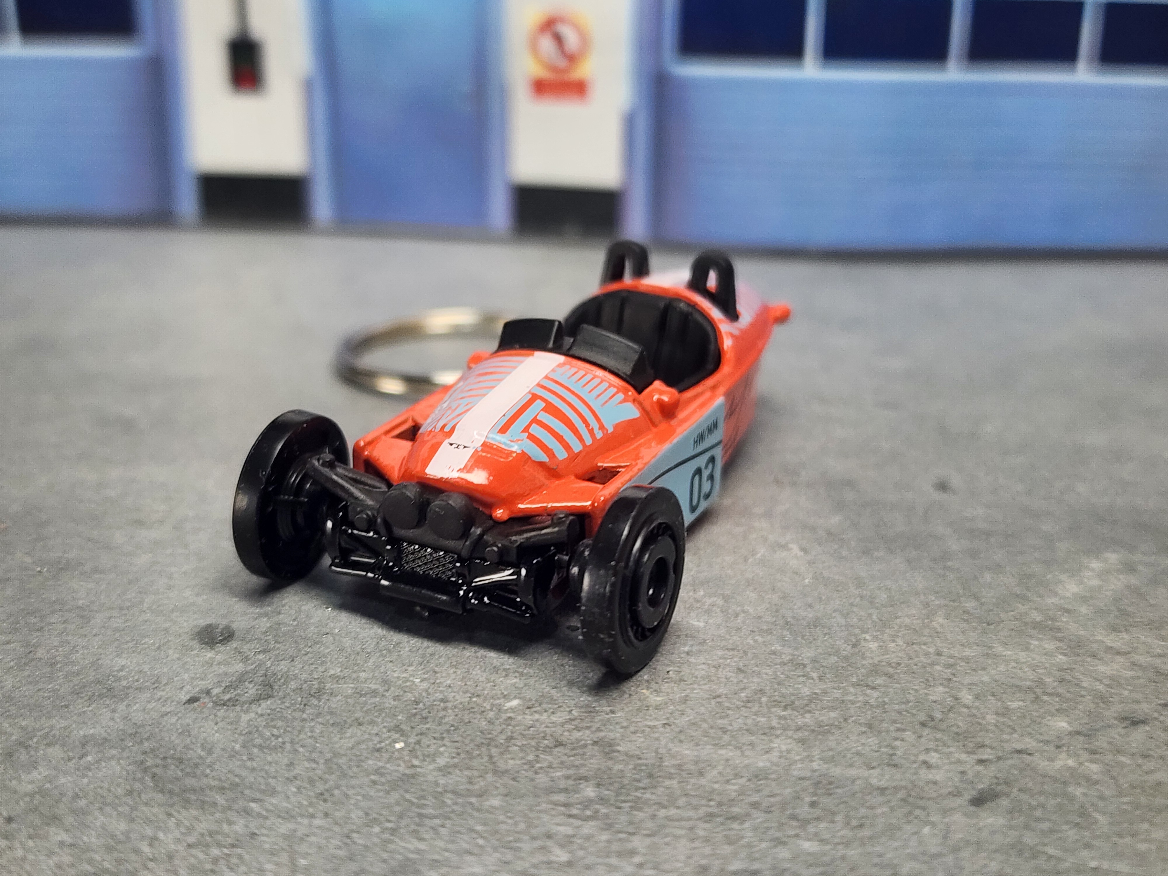 Morgan Super 3 Keychain, 1:64  Scale Diecast
