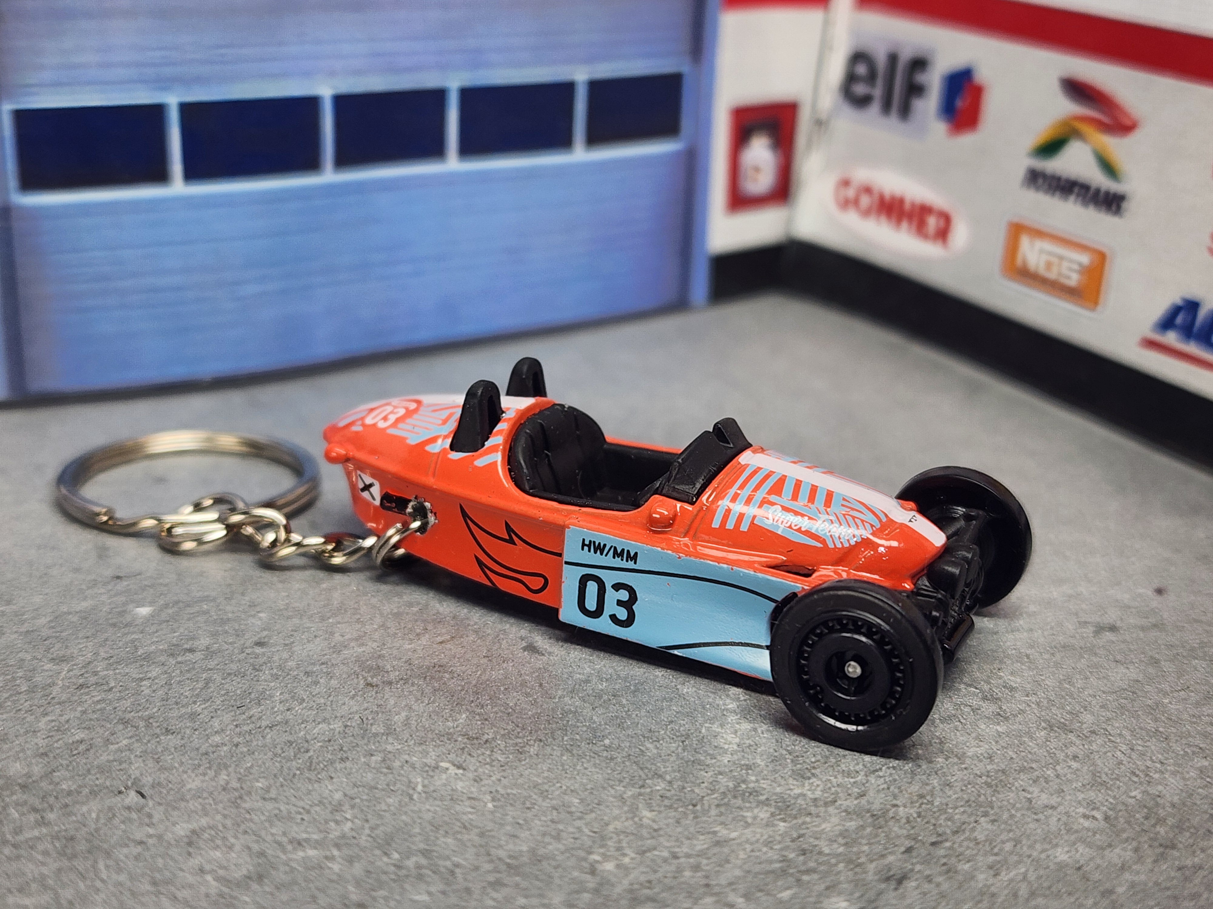 Morgan Super 3 Keychain, 1:64  Scale Diecast