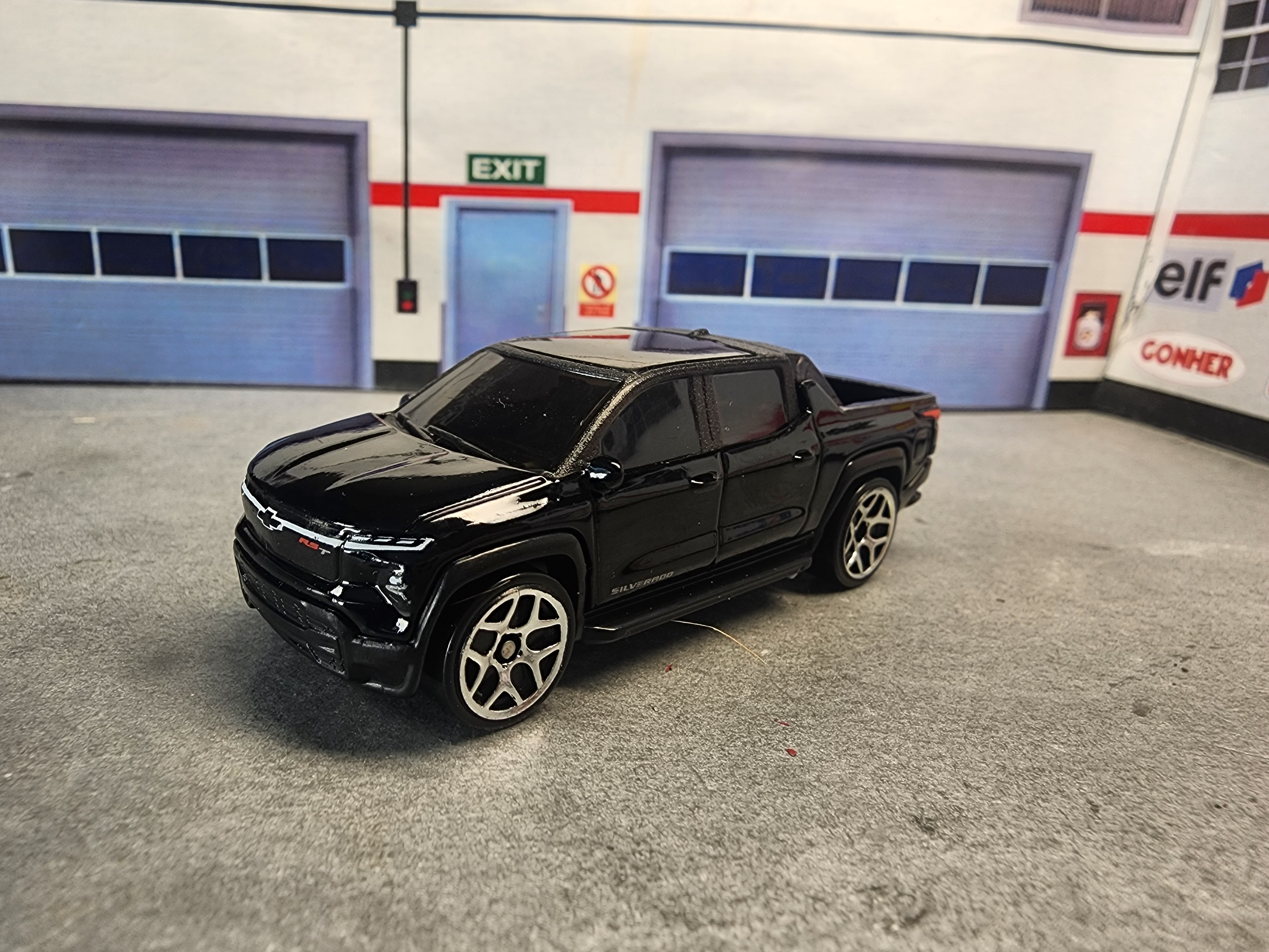 Silverado EV RST Keychain, Electric Silverado Keychain