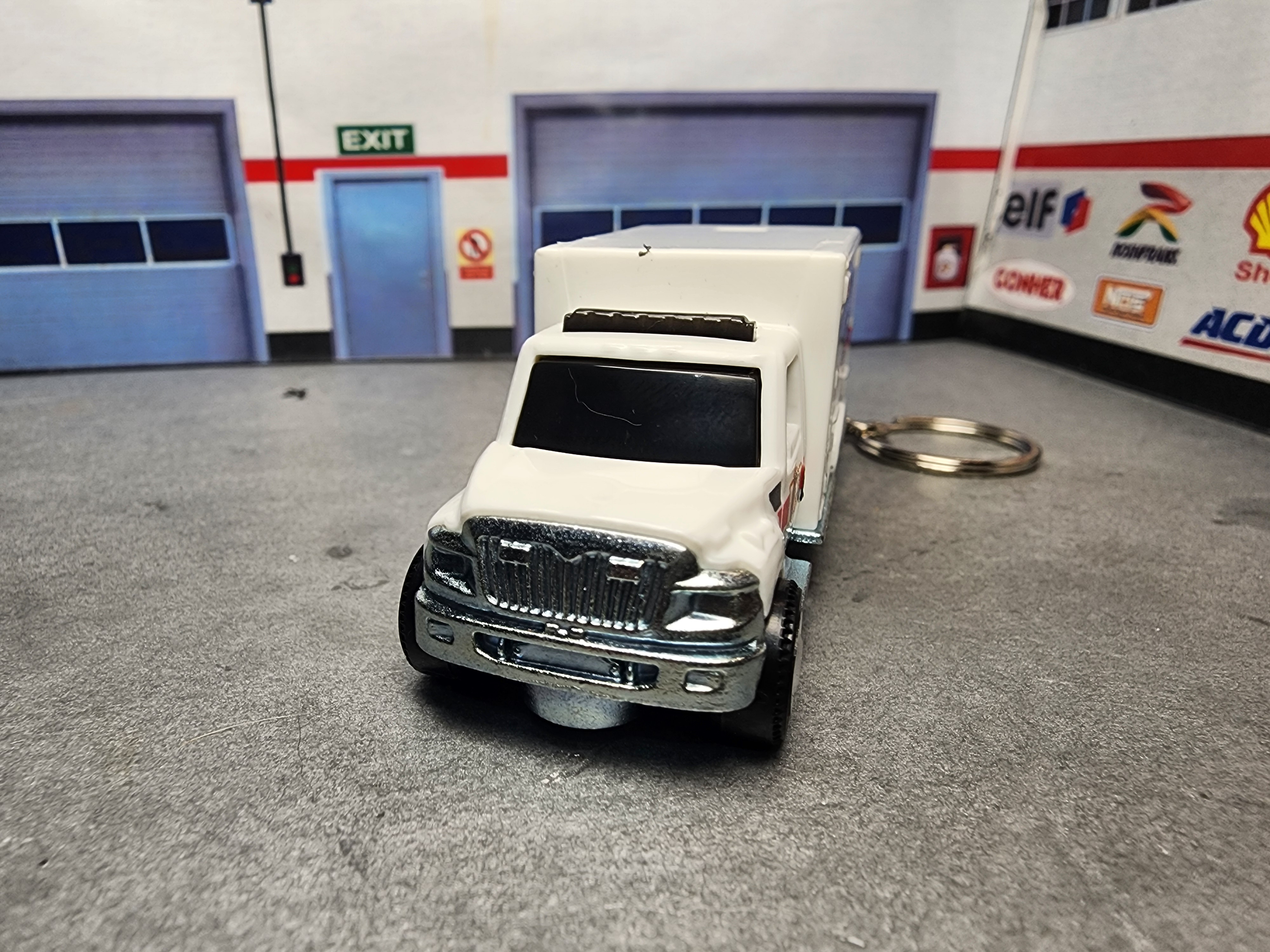 Paramedic Ambulance Keychain, nternational Ambulance Keychain