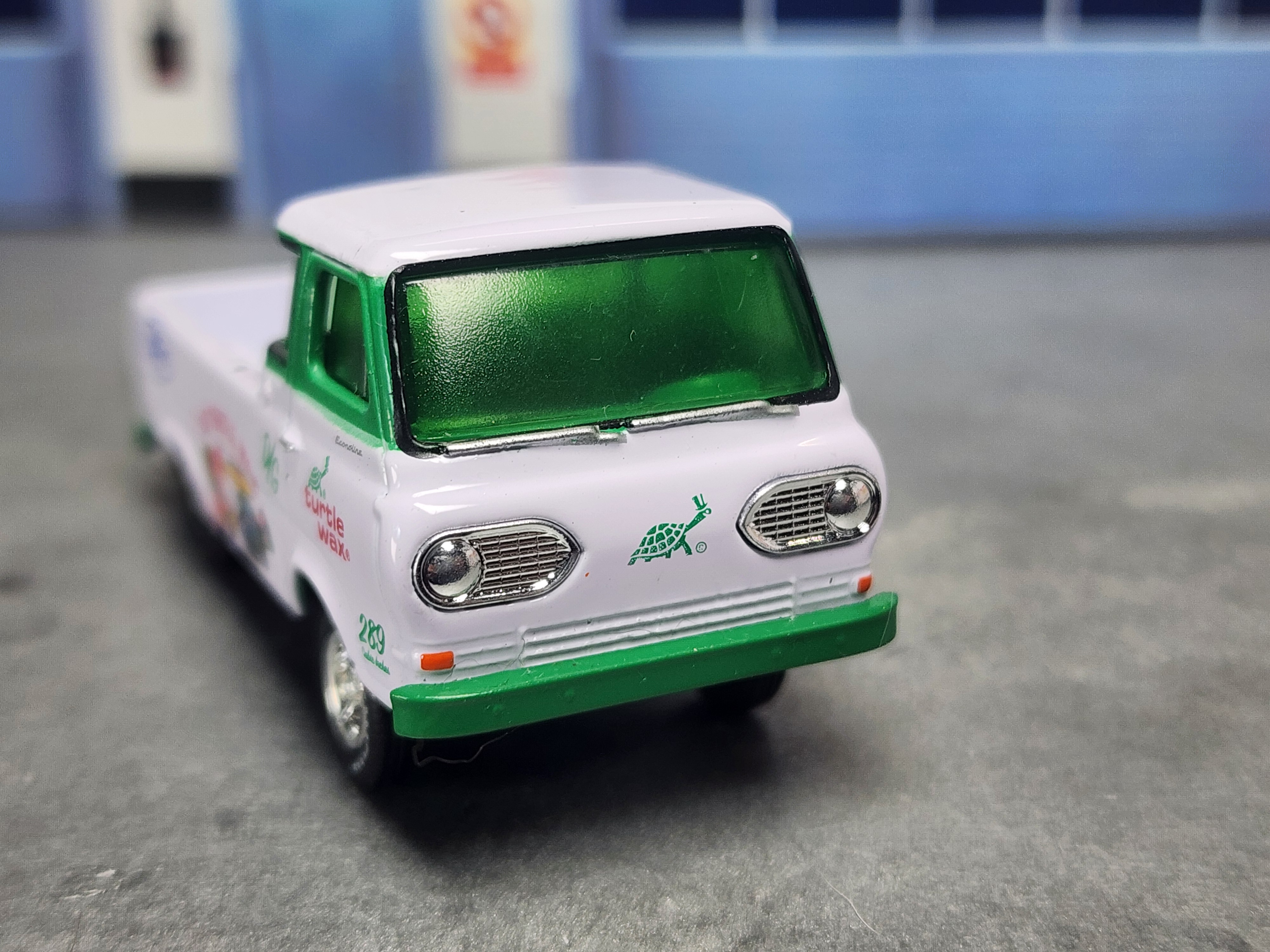 1965 Ford  Econoline Truck Keychain, 1:64 Scale Diecast