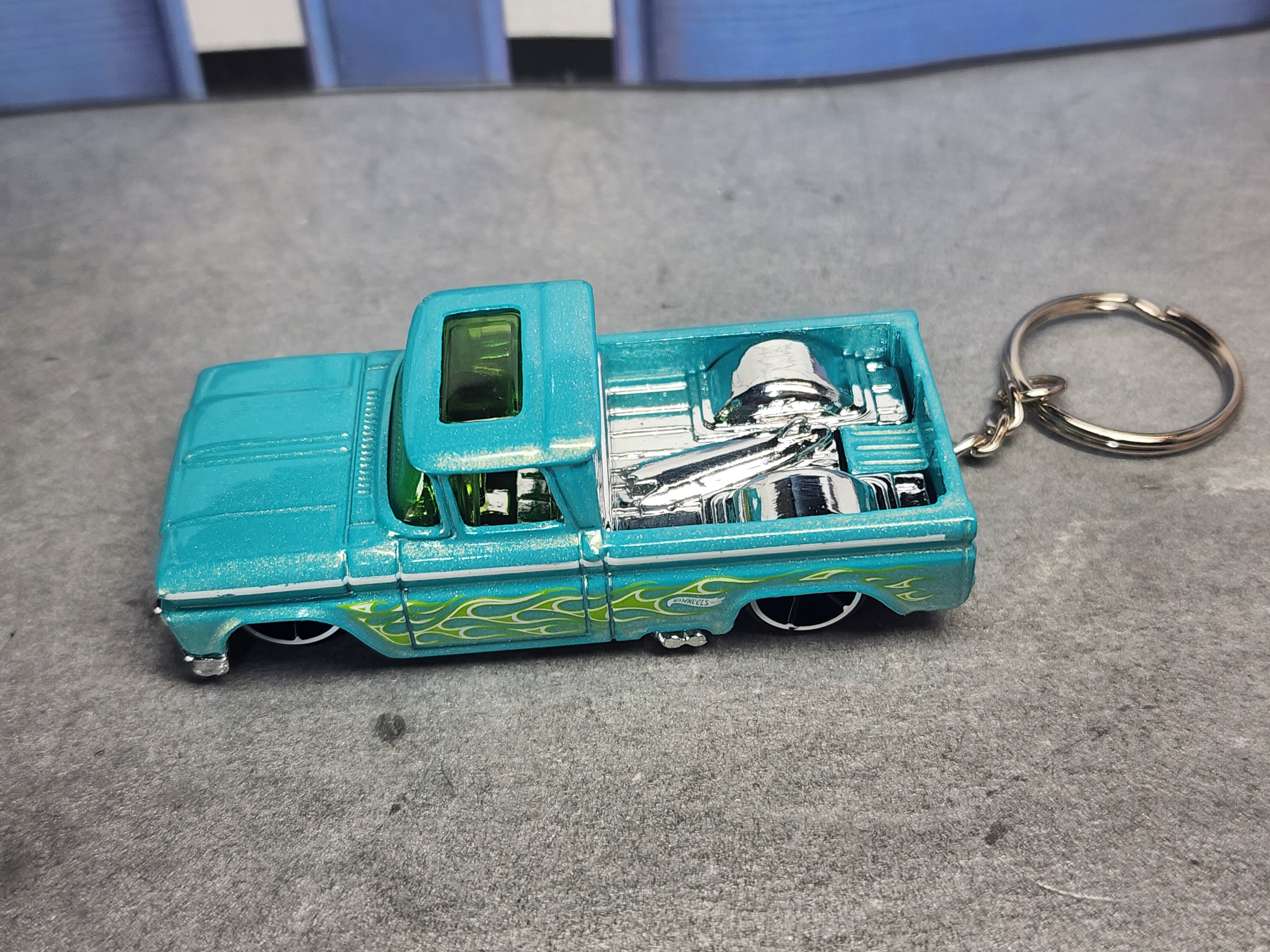 Vintage 1962 Chevy Pickup Truck Keychain