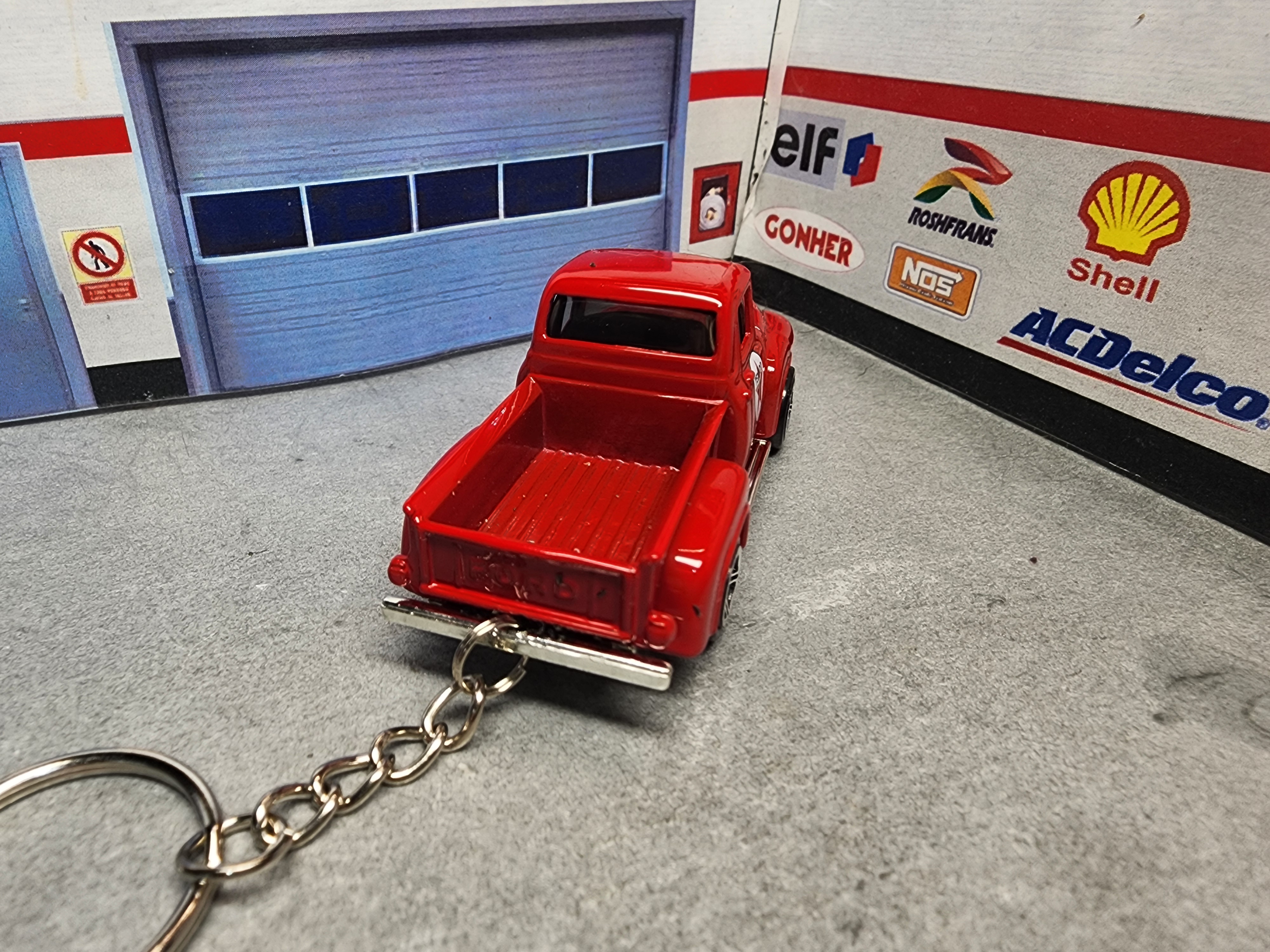 1956 Ford F100 Pickup Keychain