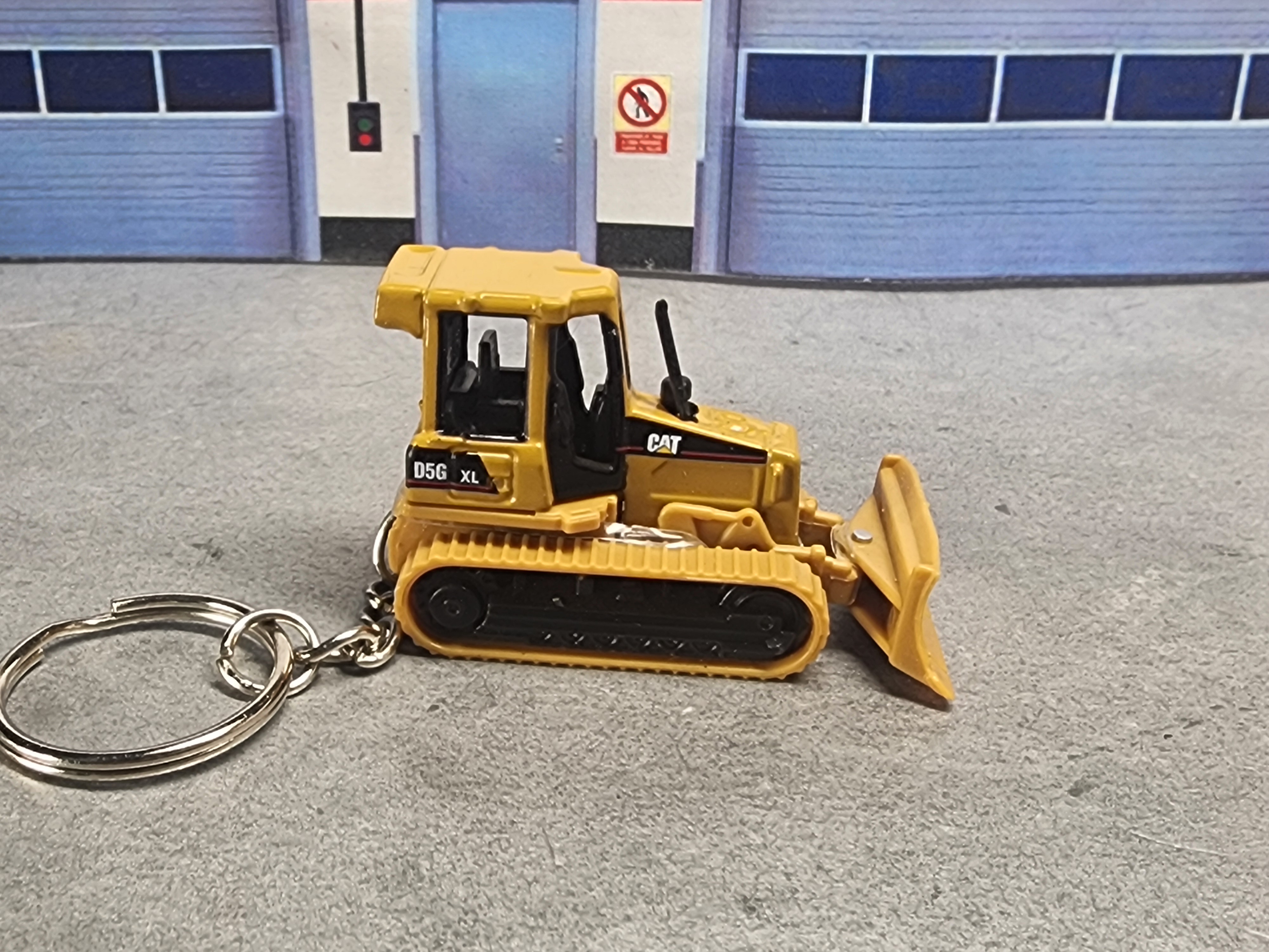 CAT Bulldozer Keychain