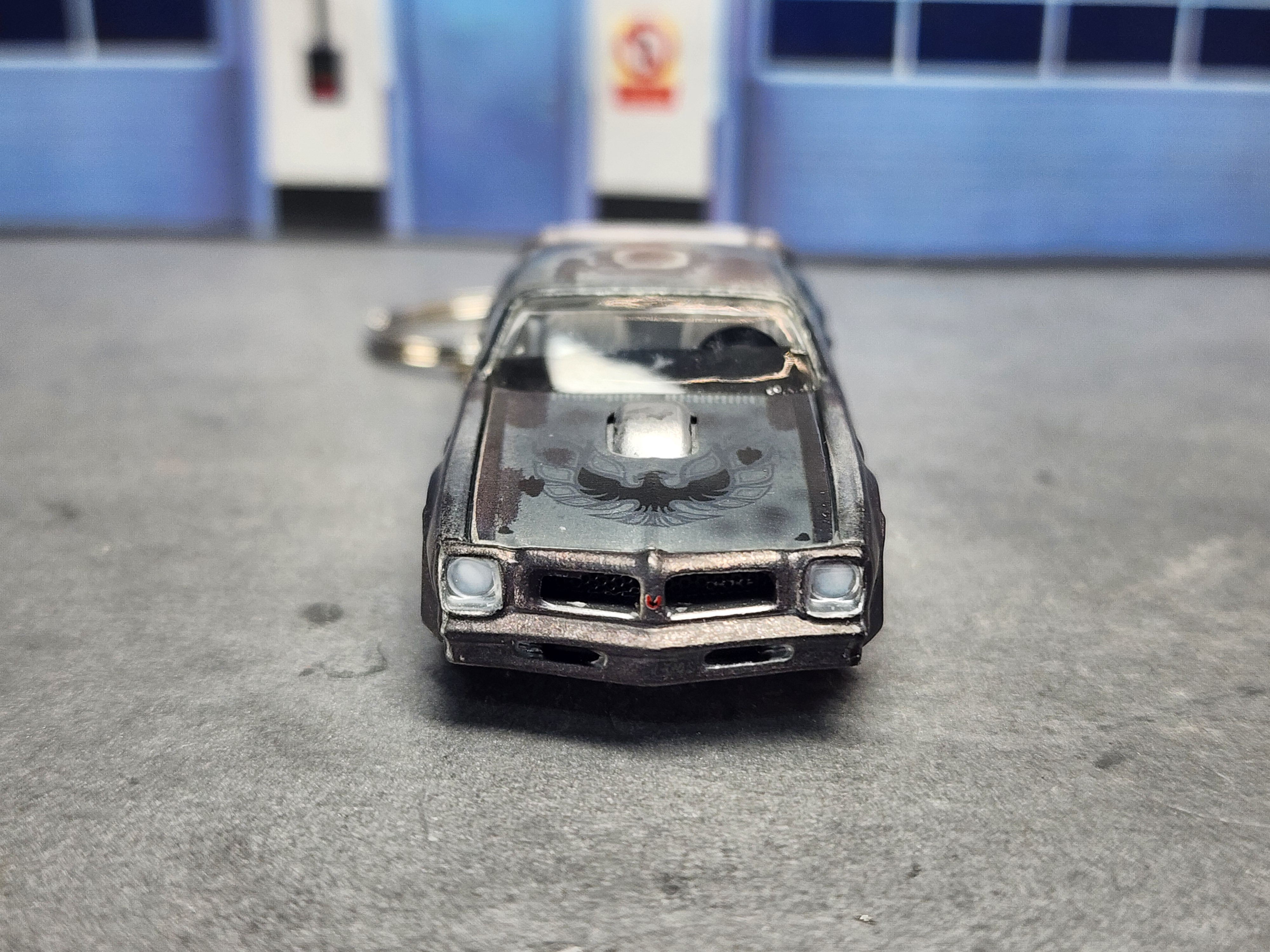 1976 Trans Am Car Keychain, 1:64 Scale Diecast