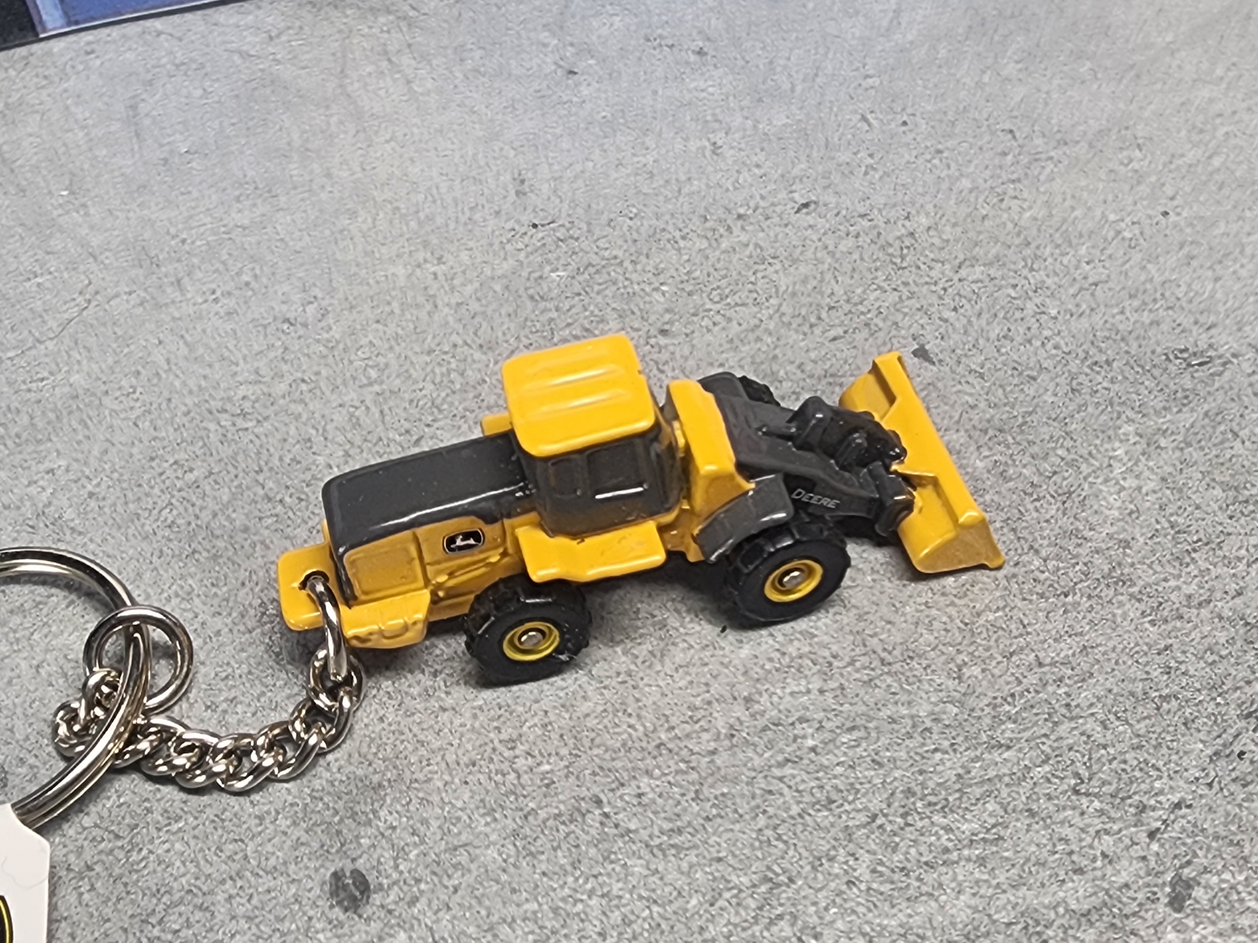 John Deere Loader Keychain
