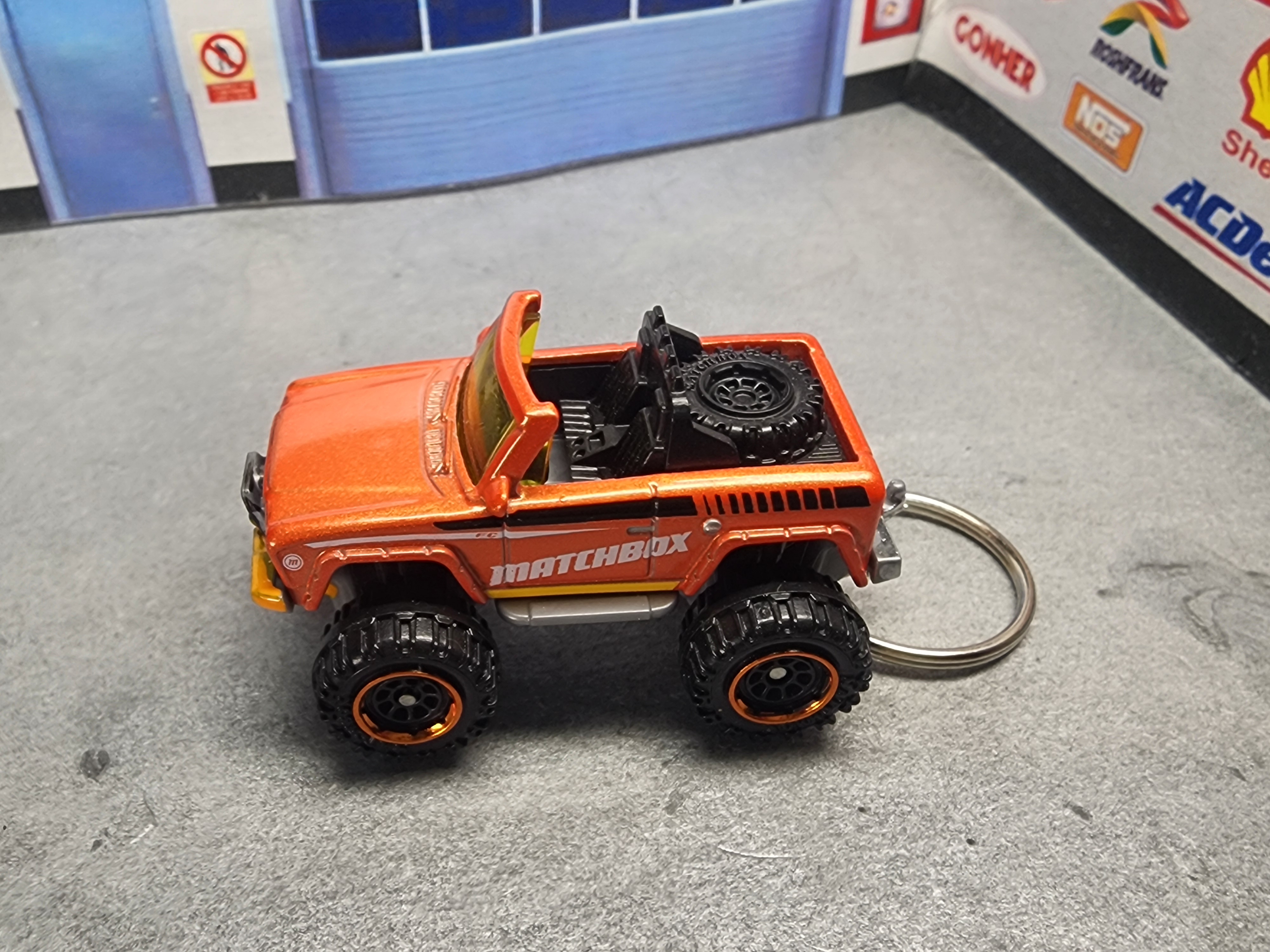Matchbox Bronco Keychain, Ford Bronco Keychain