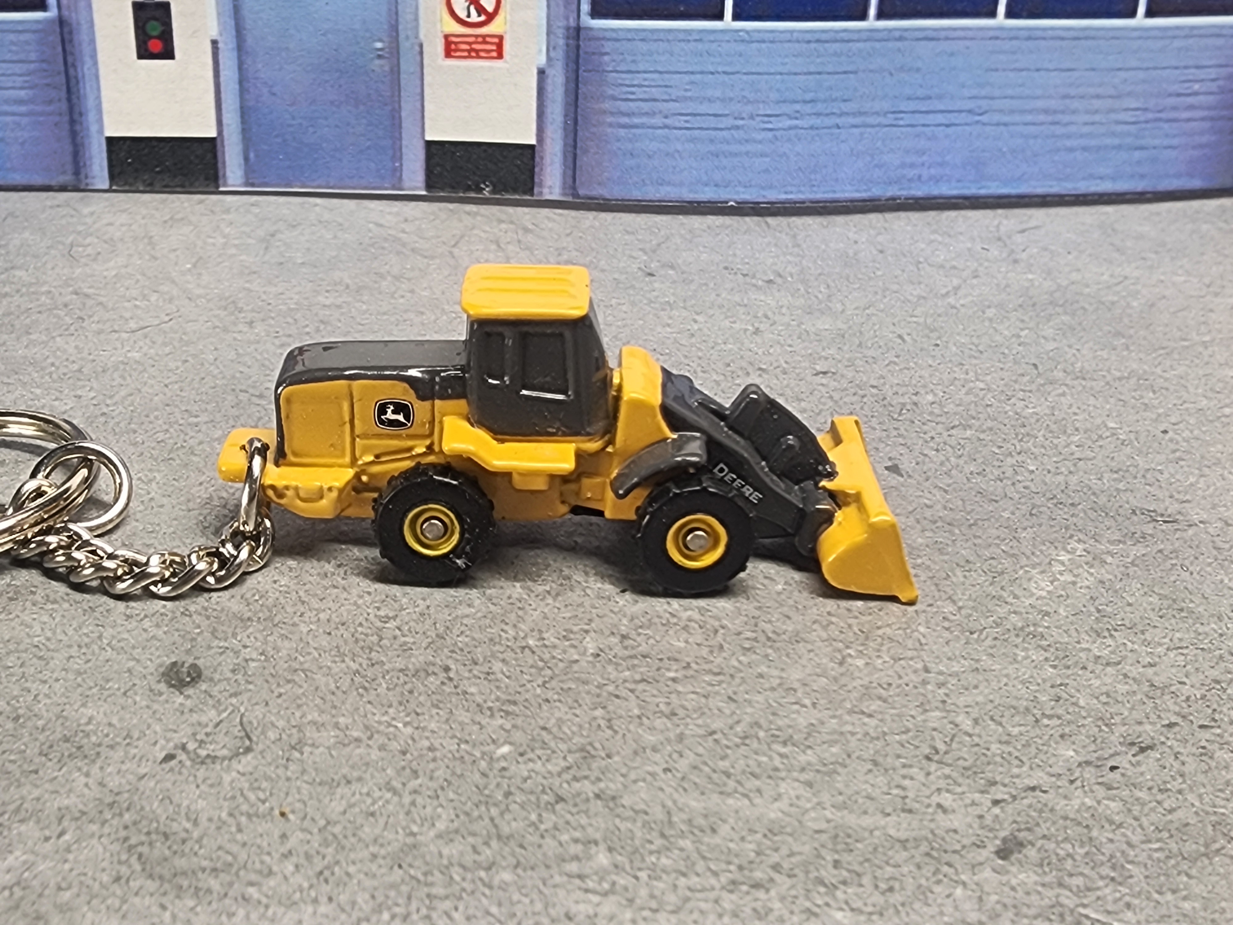 John Deere Loader Keychain