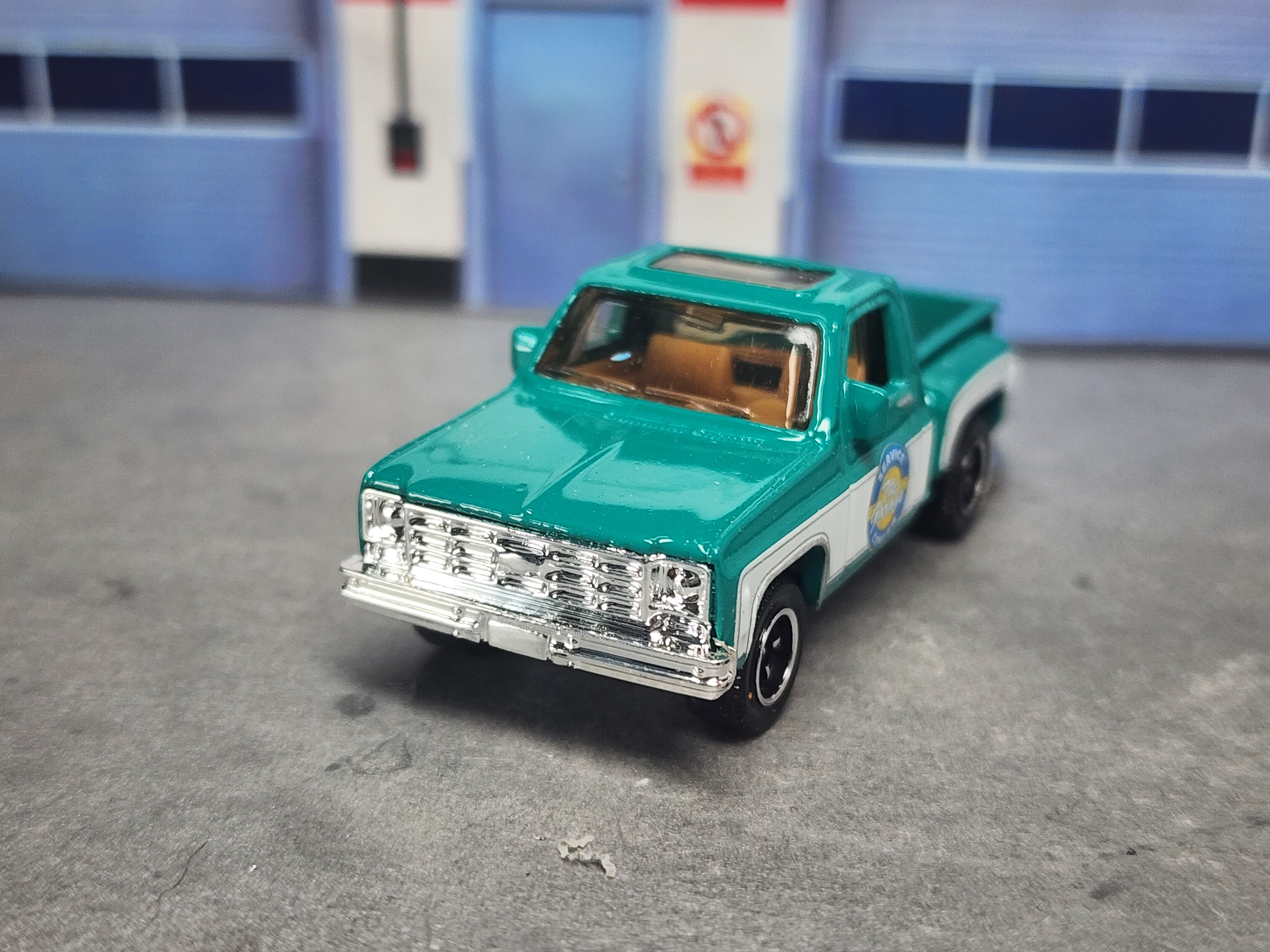 Vintage 1975 Chevy Pickup Truck Keychain