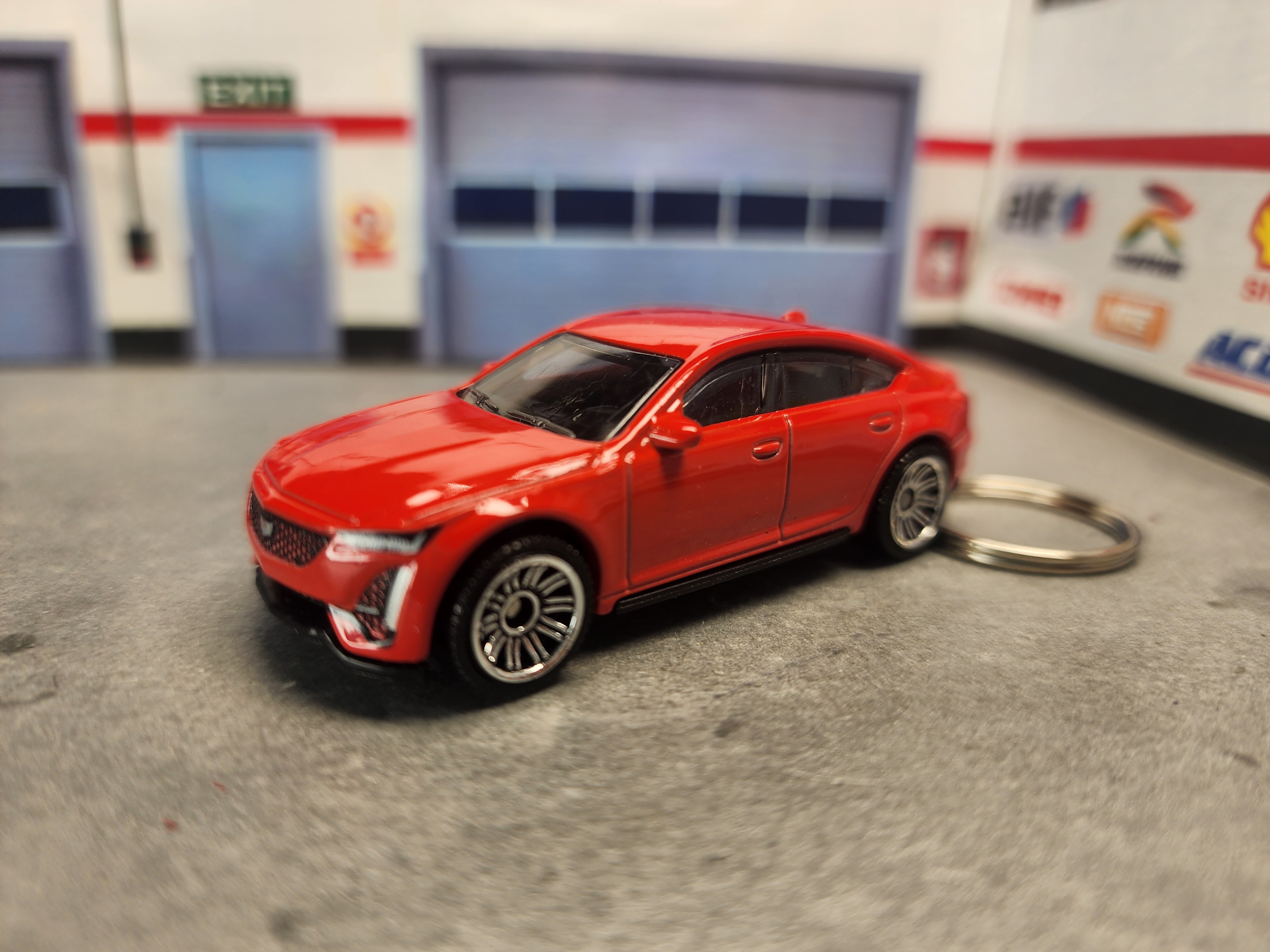 Cadillac CT5-V Blackwing Keychain, CT5-V Keyring, Diecast 1:64 Scale