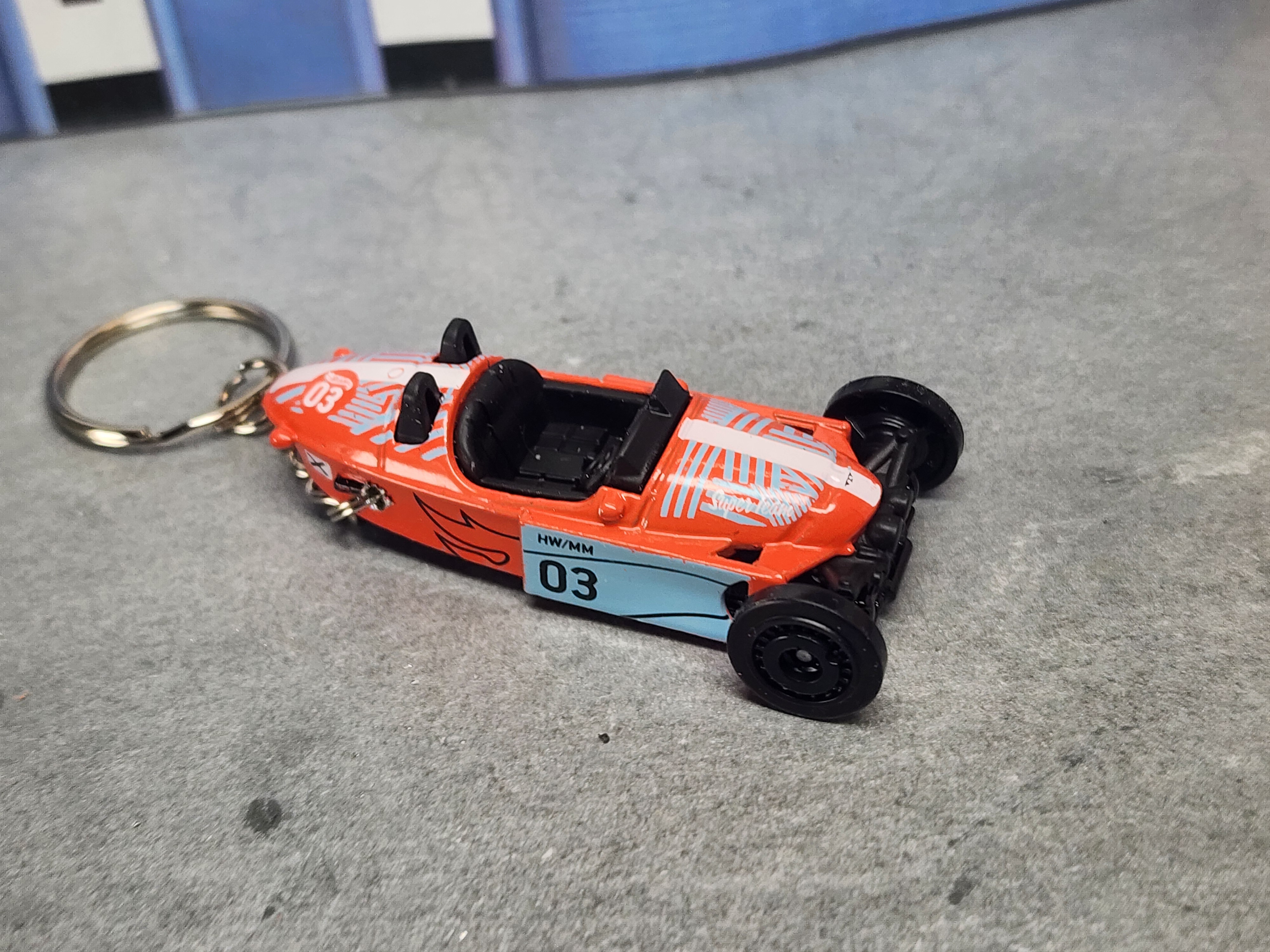 Morgan Super 3 Keychain, 1:64  Scale Diecast