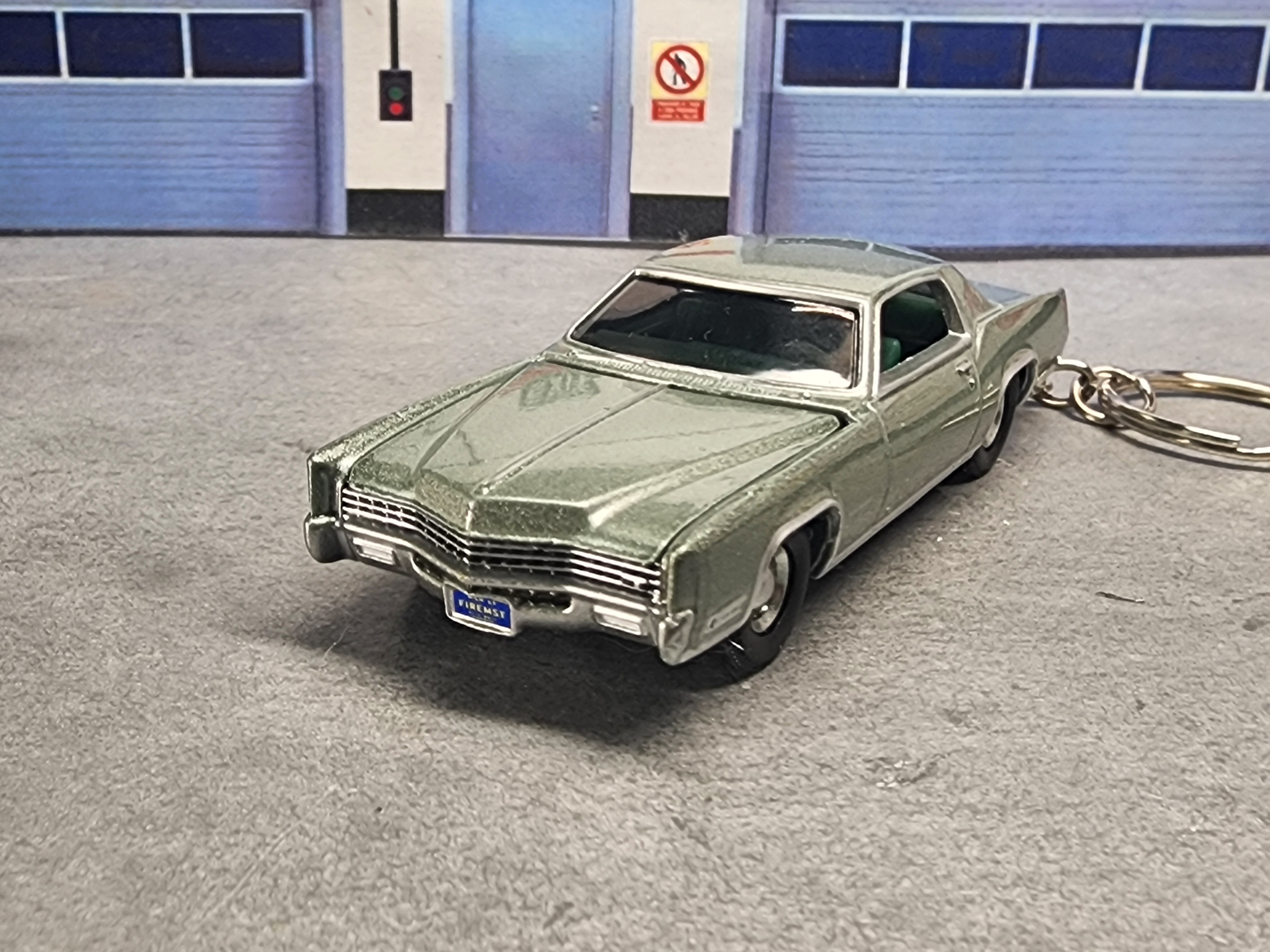 1967 Cadillac Eldorado Keychain, 1:64 Scale Diecast