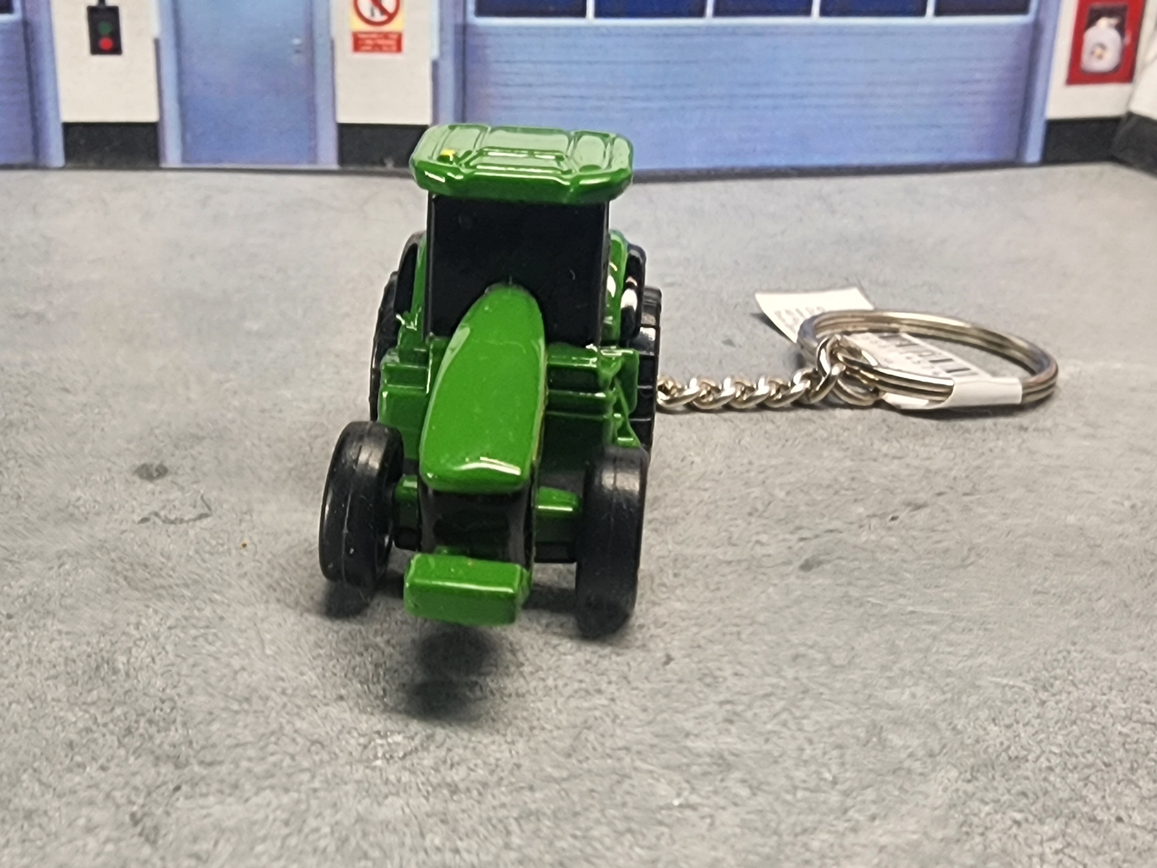 Mini John DeereTractor Keychain