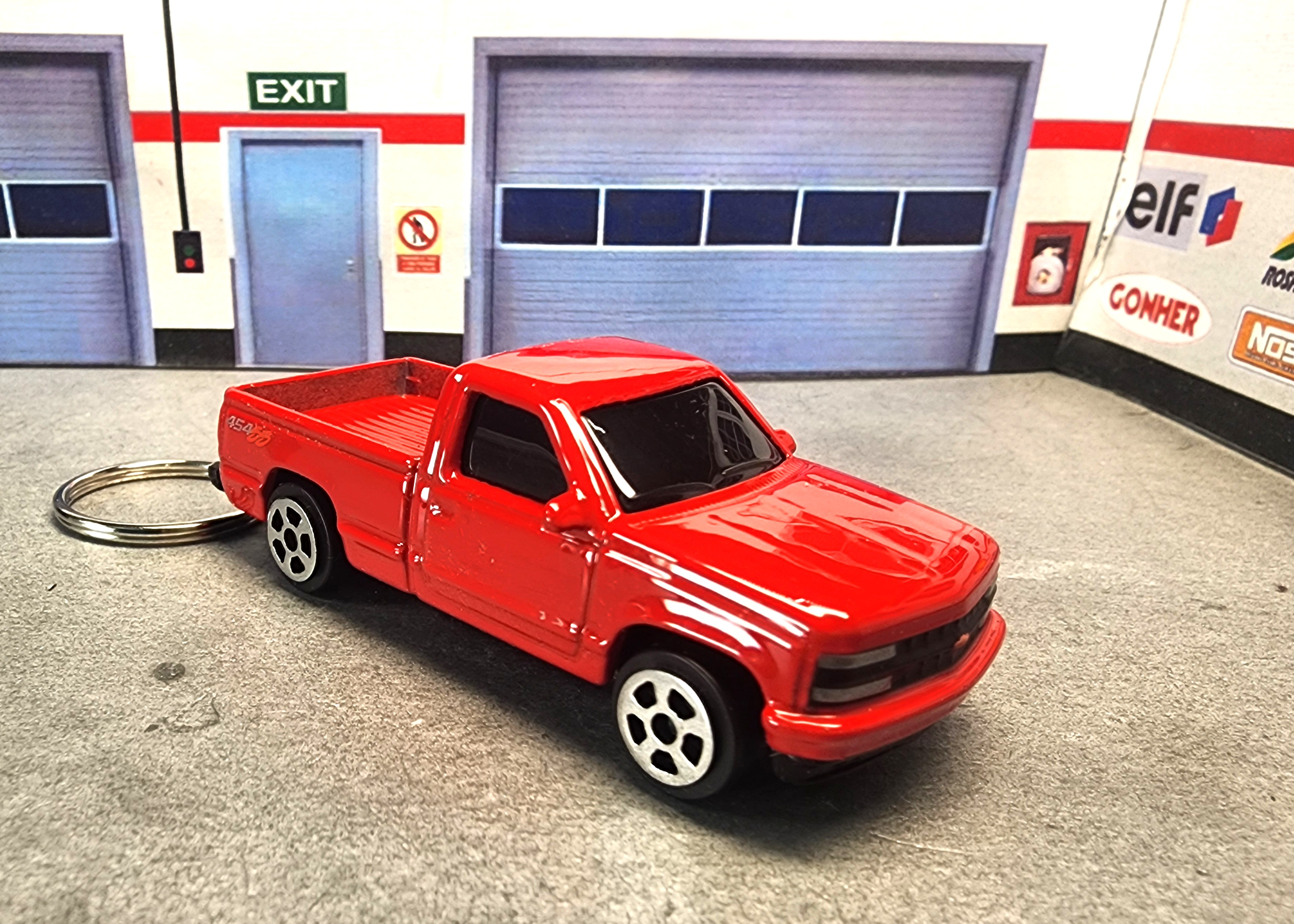 1993 Chevrolet 454 SS Pickup Keychain, Super Sport Keychain