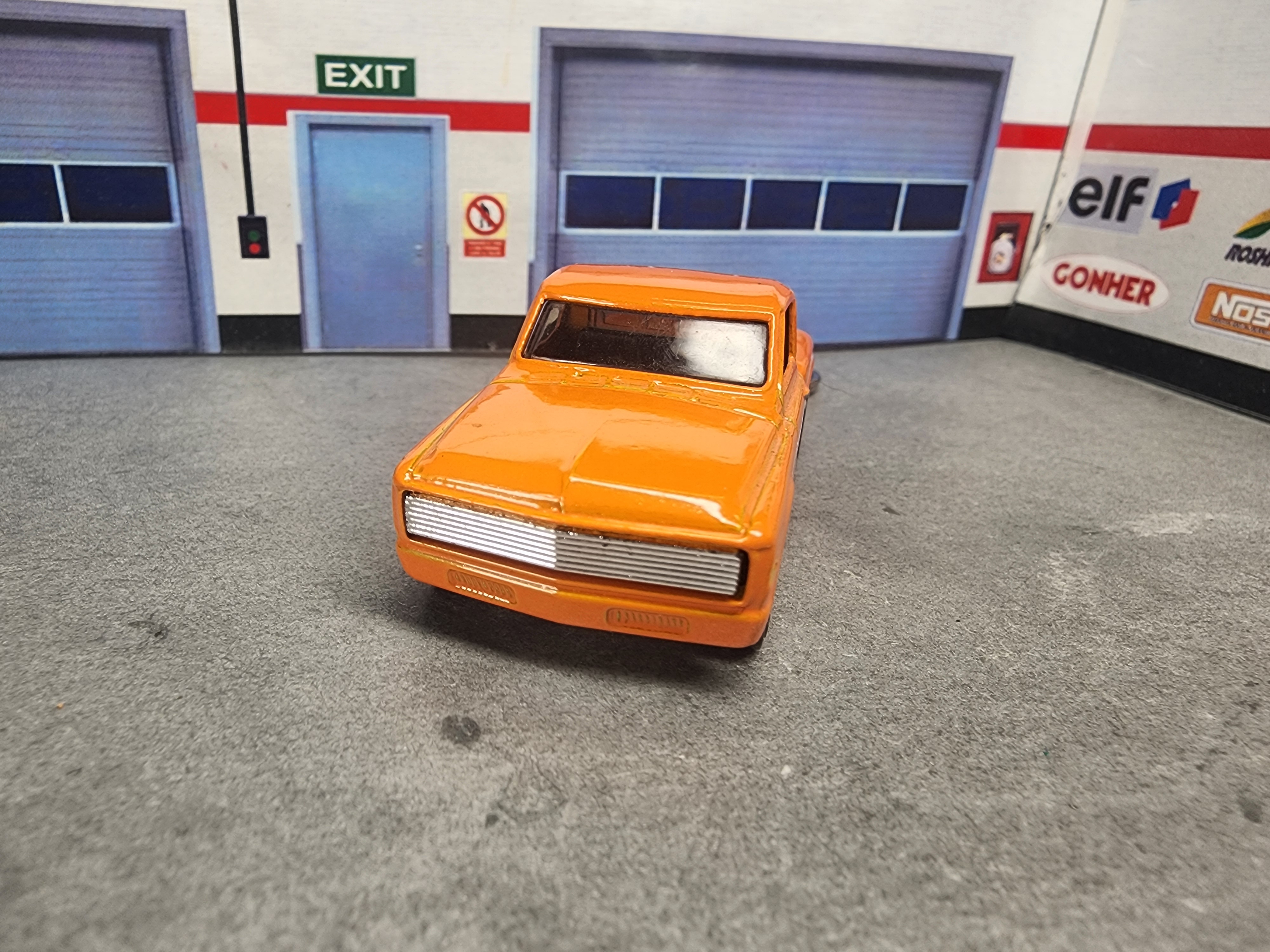 1969 Chevy Stepside Pickup Keychain, 1:64 Scale Diecast