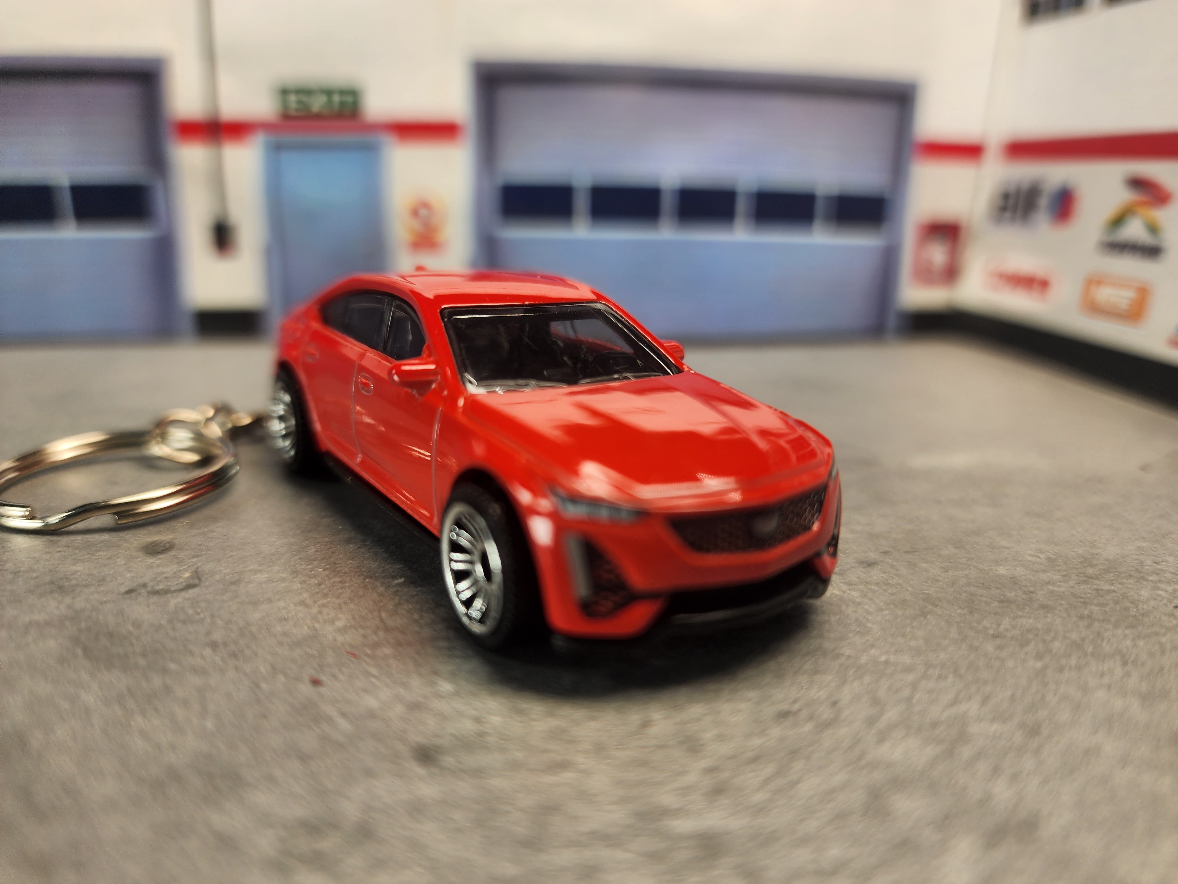 Cadillac CT5-V Blackwing Keychain, CT5-V Keyring, Diecast 1:64 Scale