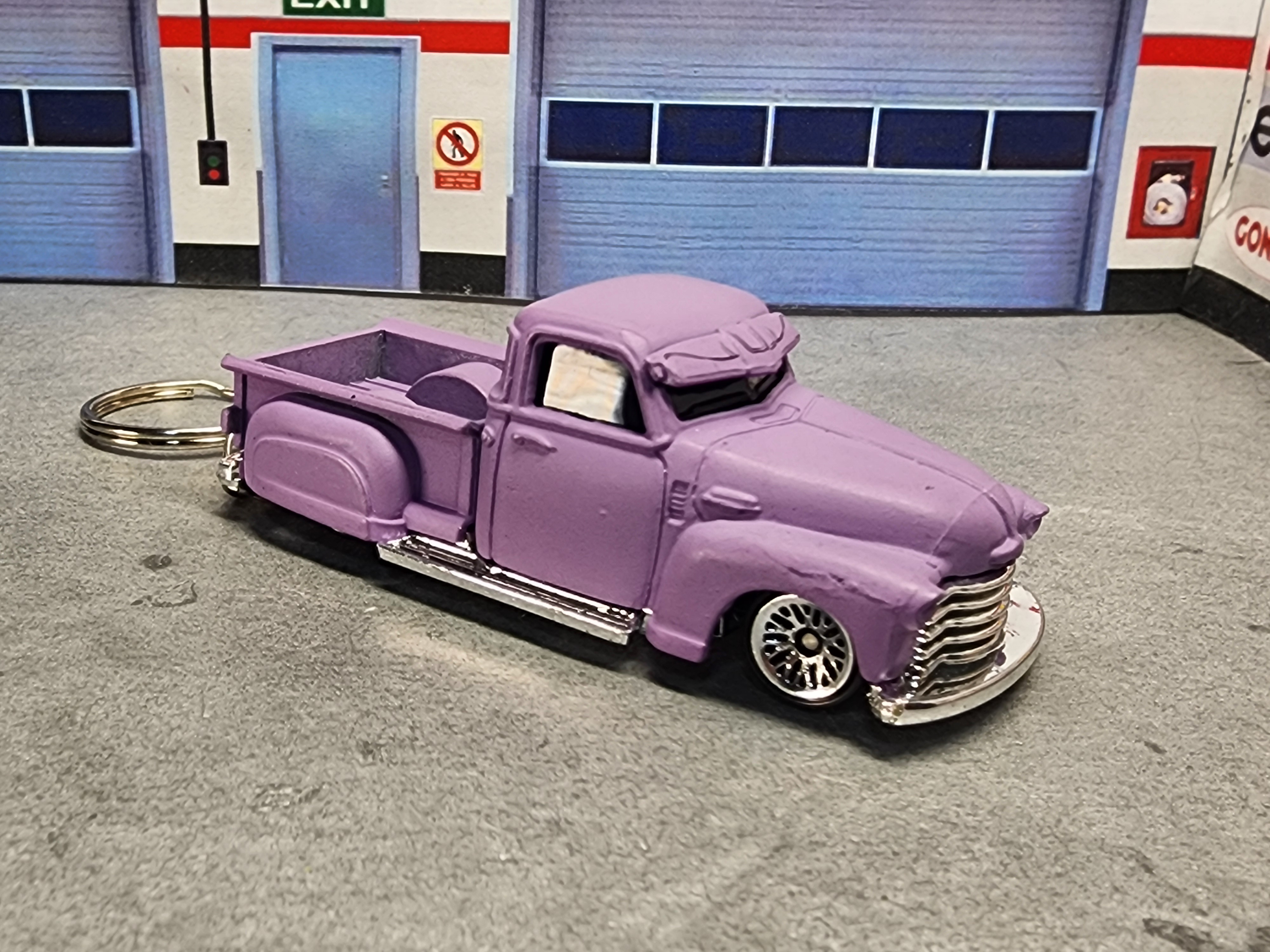 1950 Chevy 3100 Keychain, 1:64 Scale Diecast