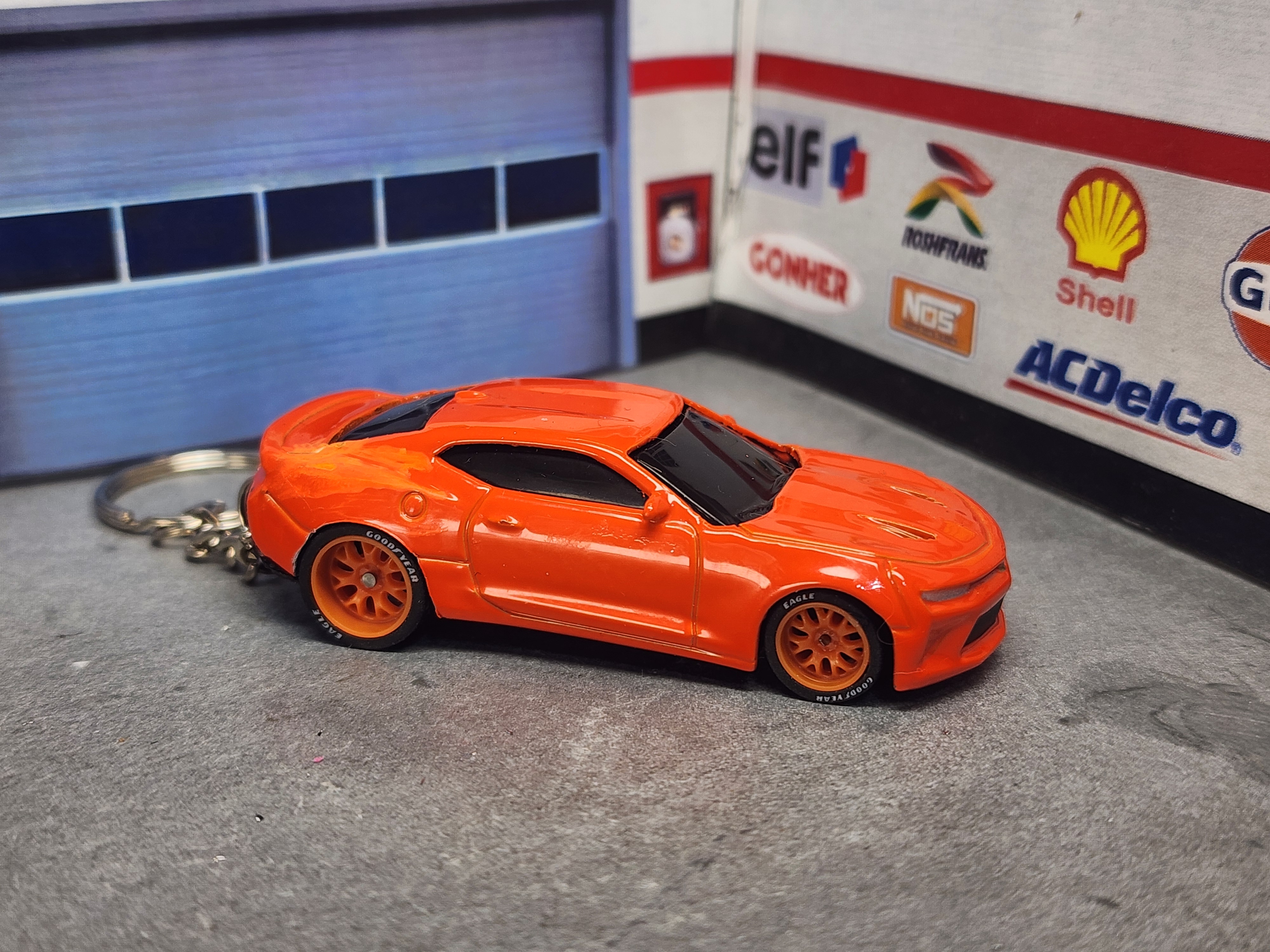2015 Chevy Camaro SS  Keychain, 1:64 Scale Diecast