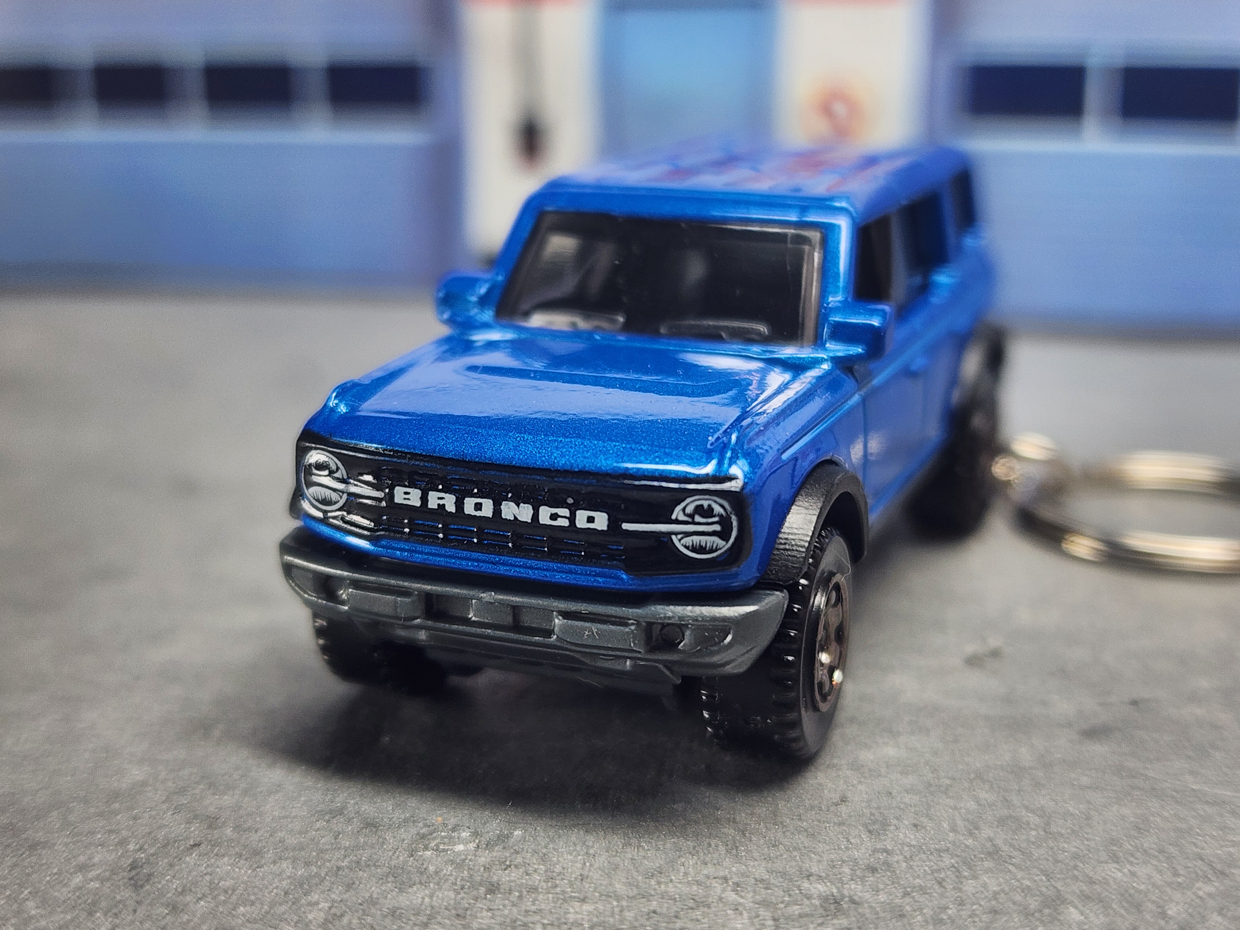 2021 Ford Bronco Keychain, 1:64 Scale Diecast