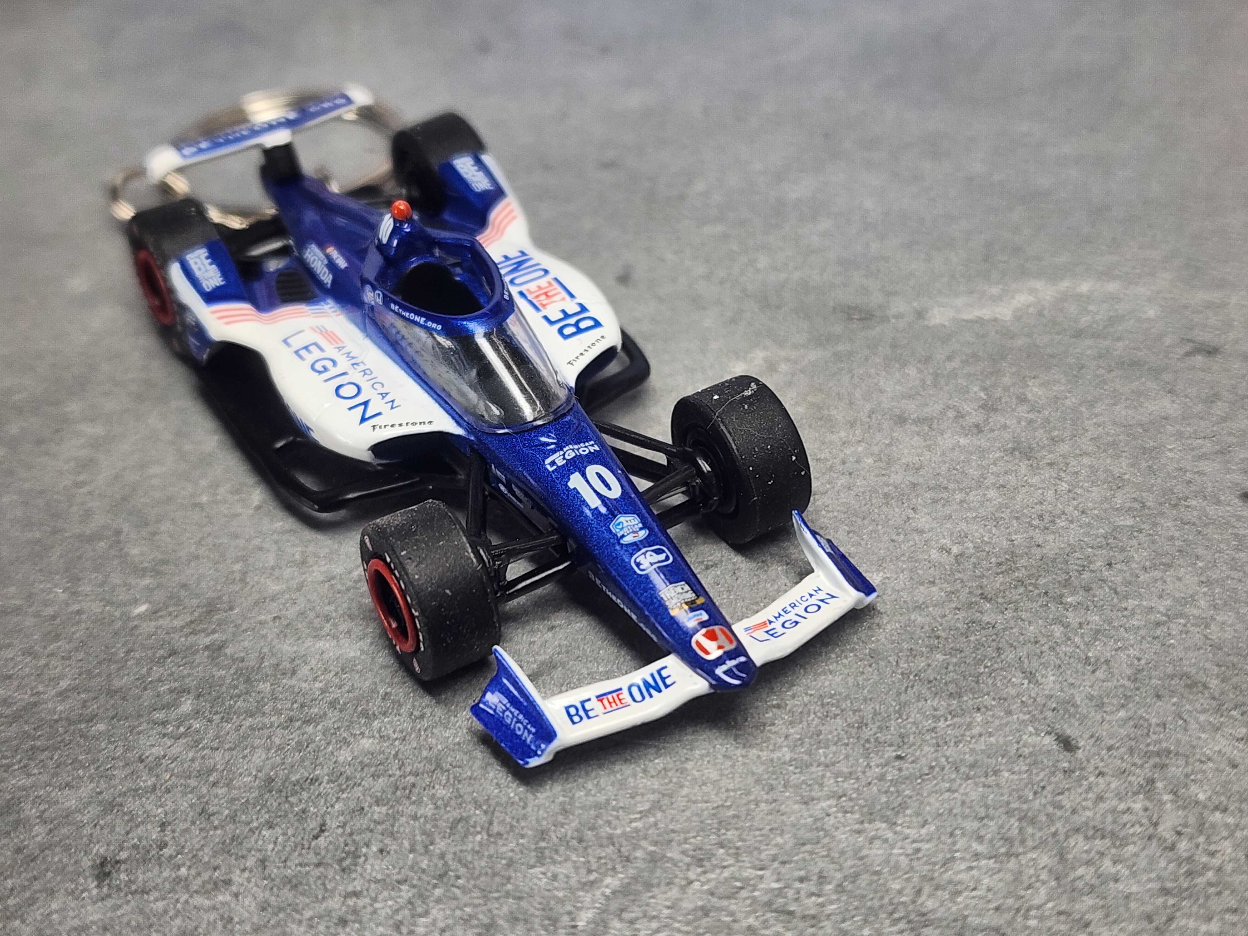 2023 NTT Indycar Champion Race Car Keychain, Alex Palou