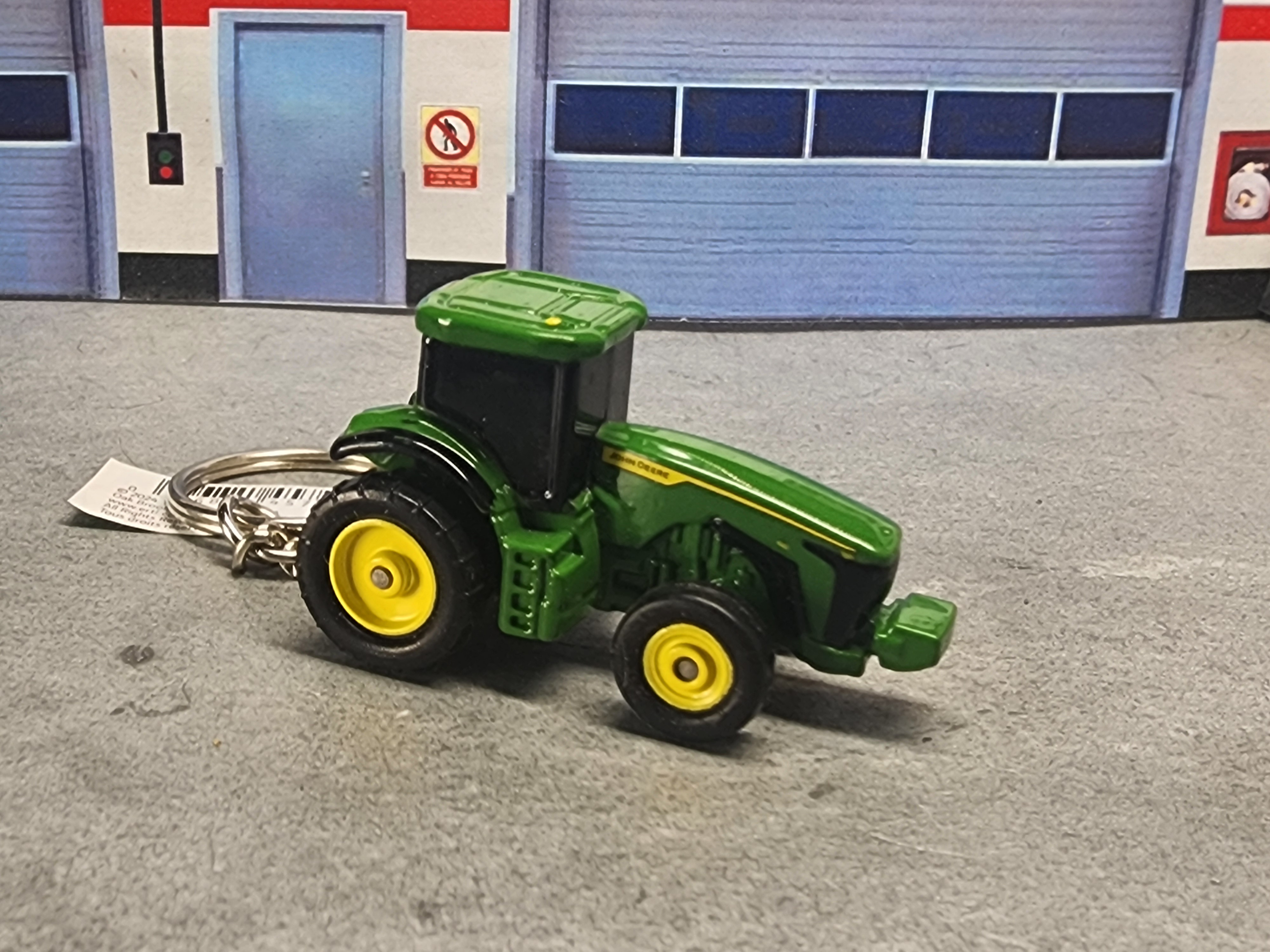 Mini John DeereTractor Keychain