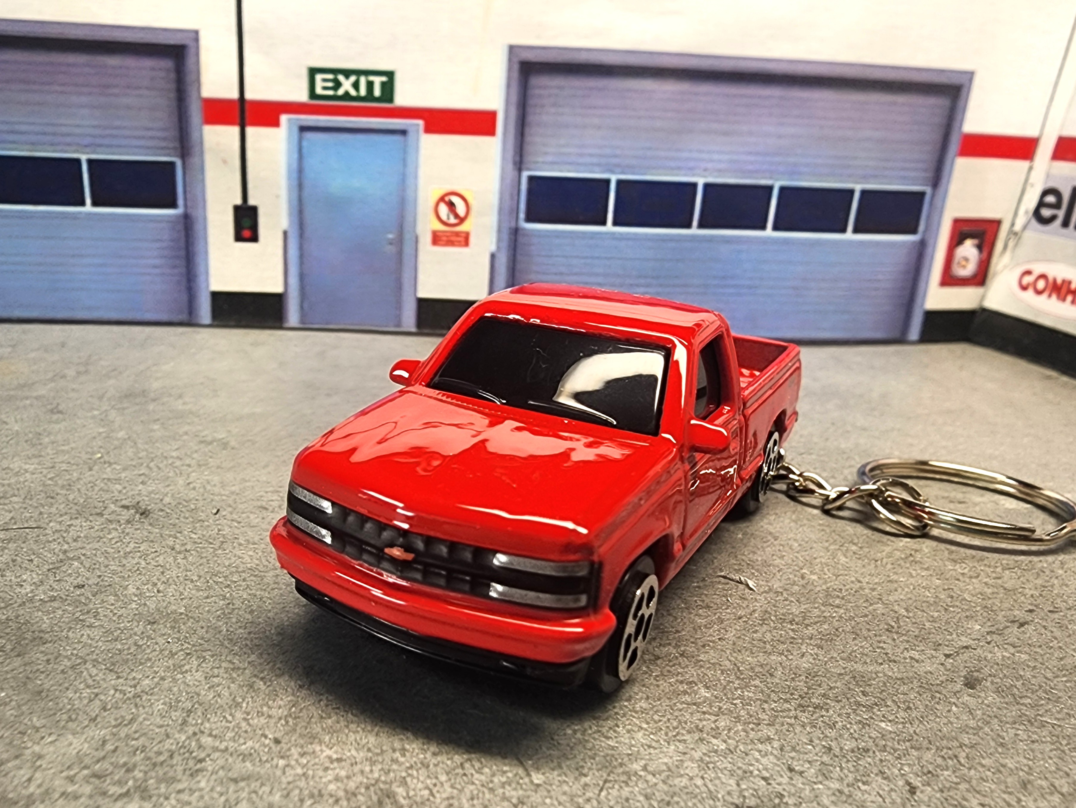 1993 Chevrolet 454 SS Pickup Keychain, Super Sport Keychain