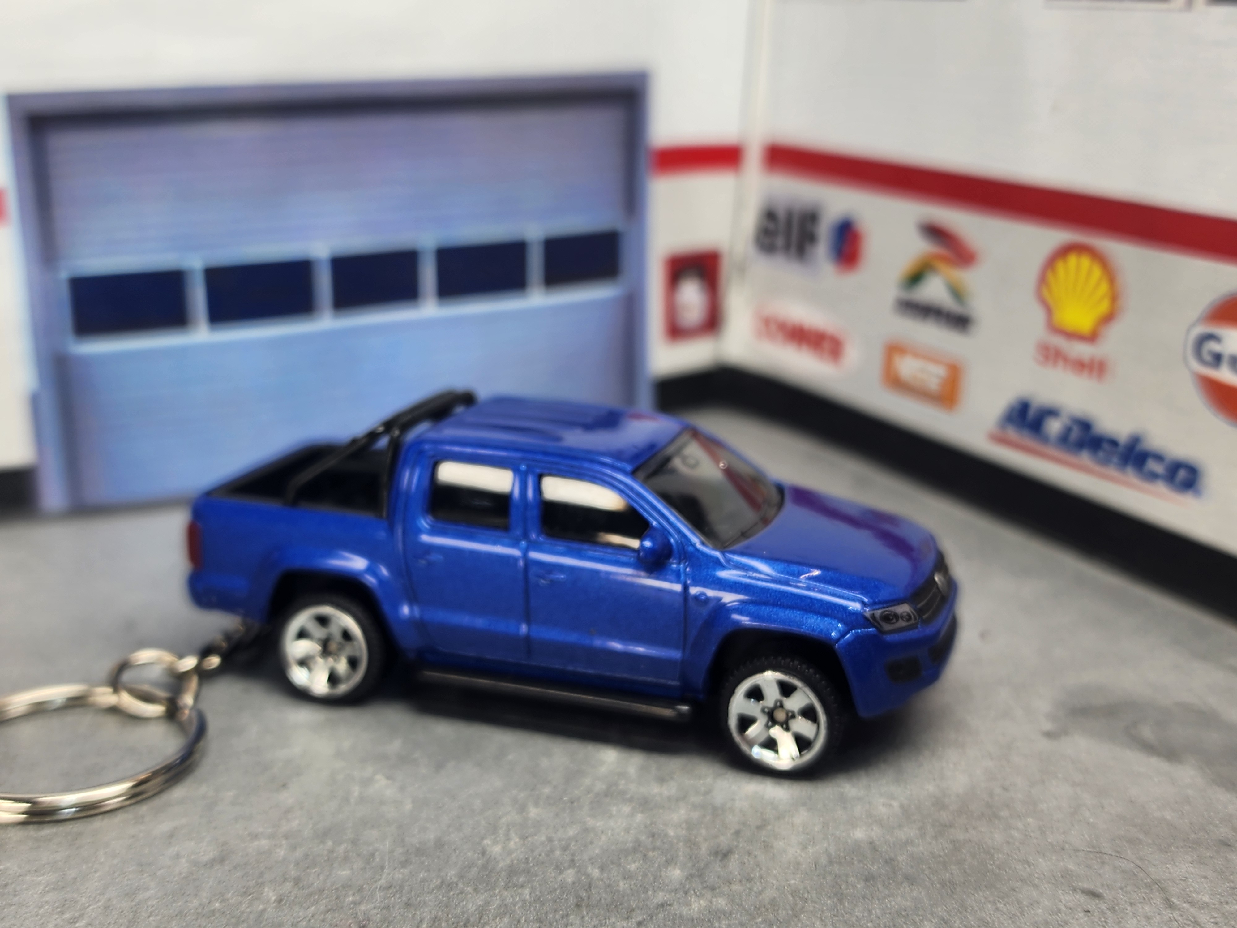 Volkswagen Amarok Keychain, VW Diecast Keychain, 1:64 Scale