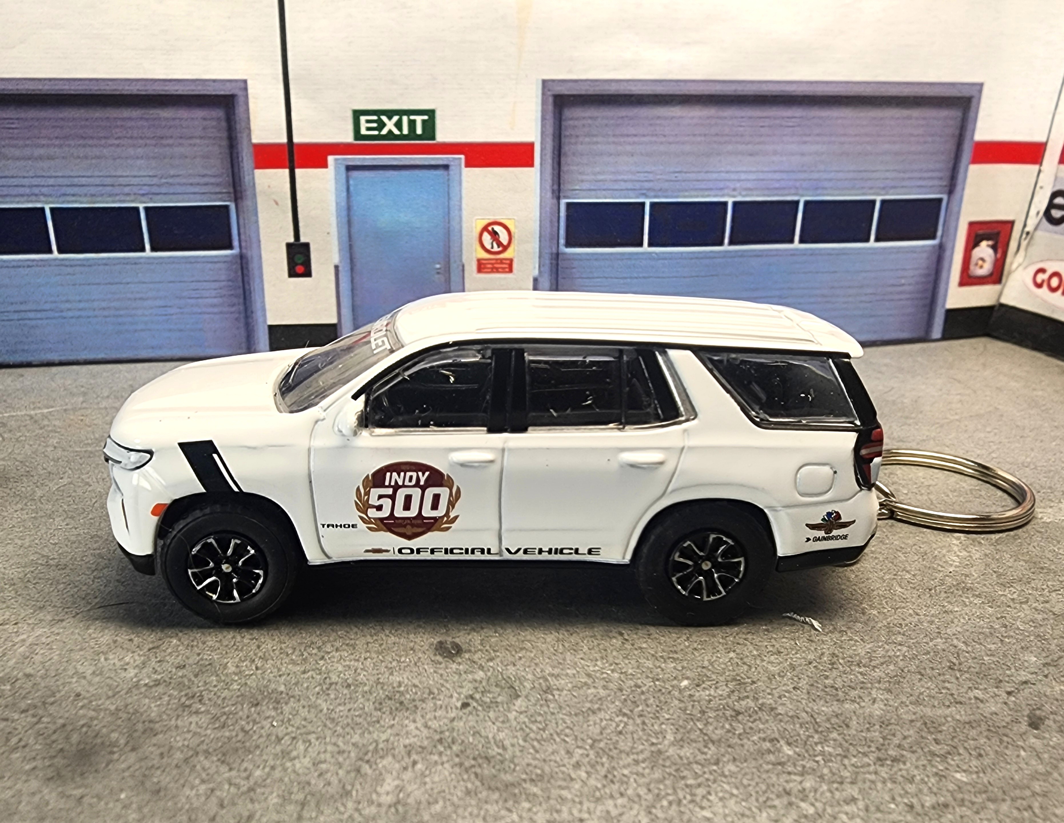 Indy 500 Official Vehicle Keychain, 2022 Chevrolet Tahoe KeychainToy