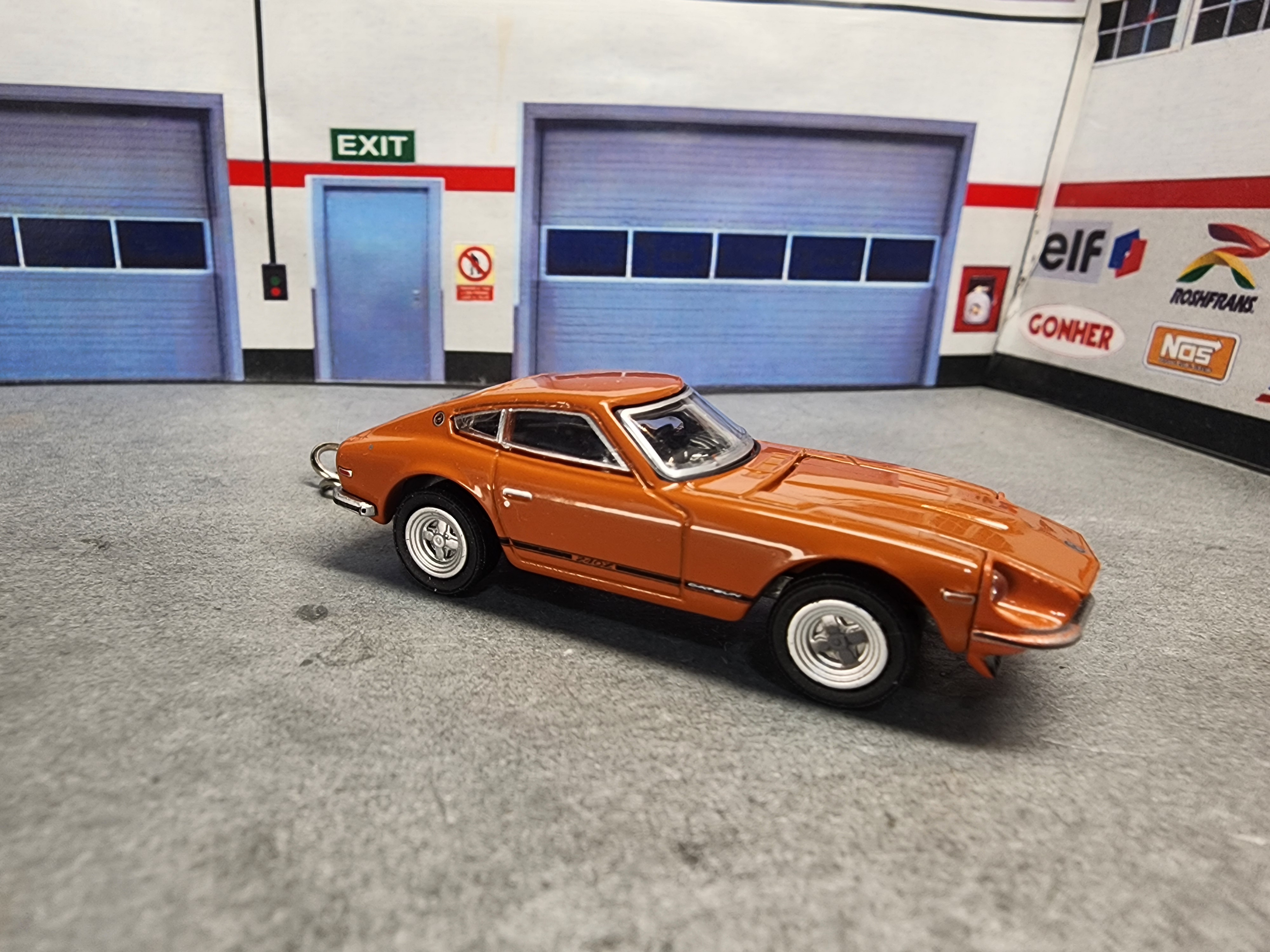 1971 Datsun 240Z Keychain, Die-cast 240Z Keychain
