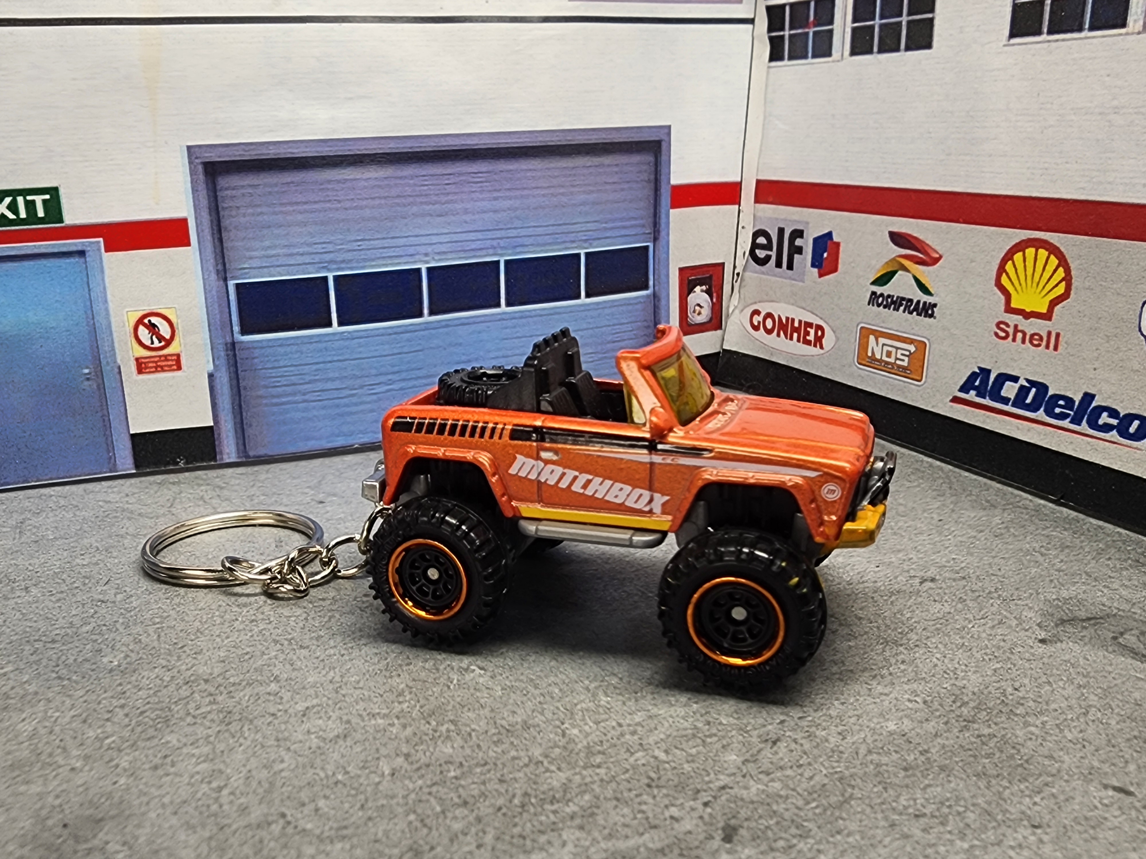Matchbox Bronco Keychain, Ford Bronco Keychain