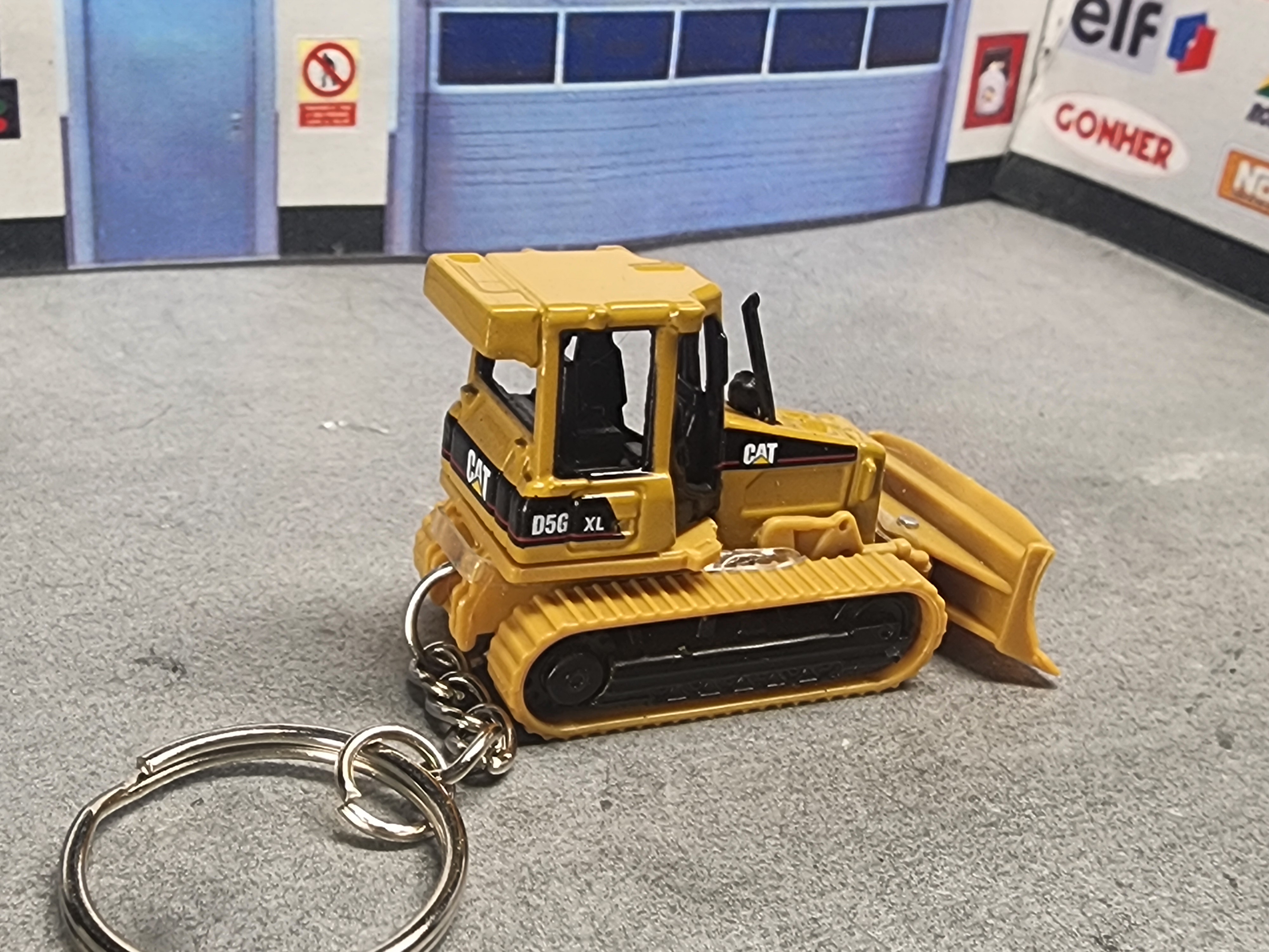 CAT Bulldozer Keychain