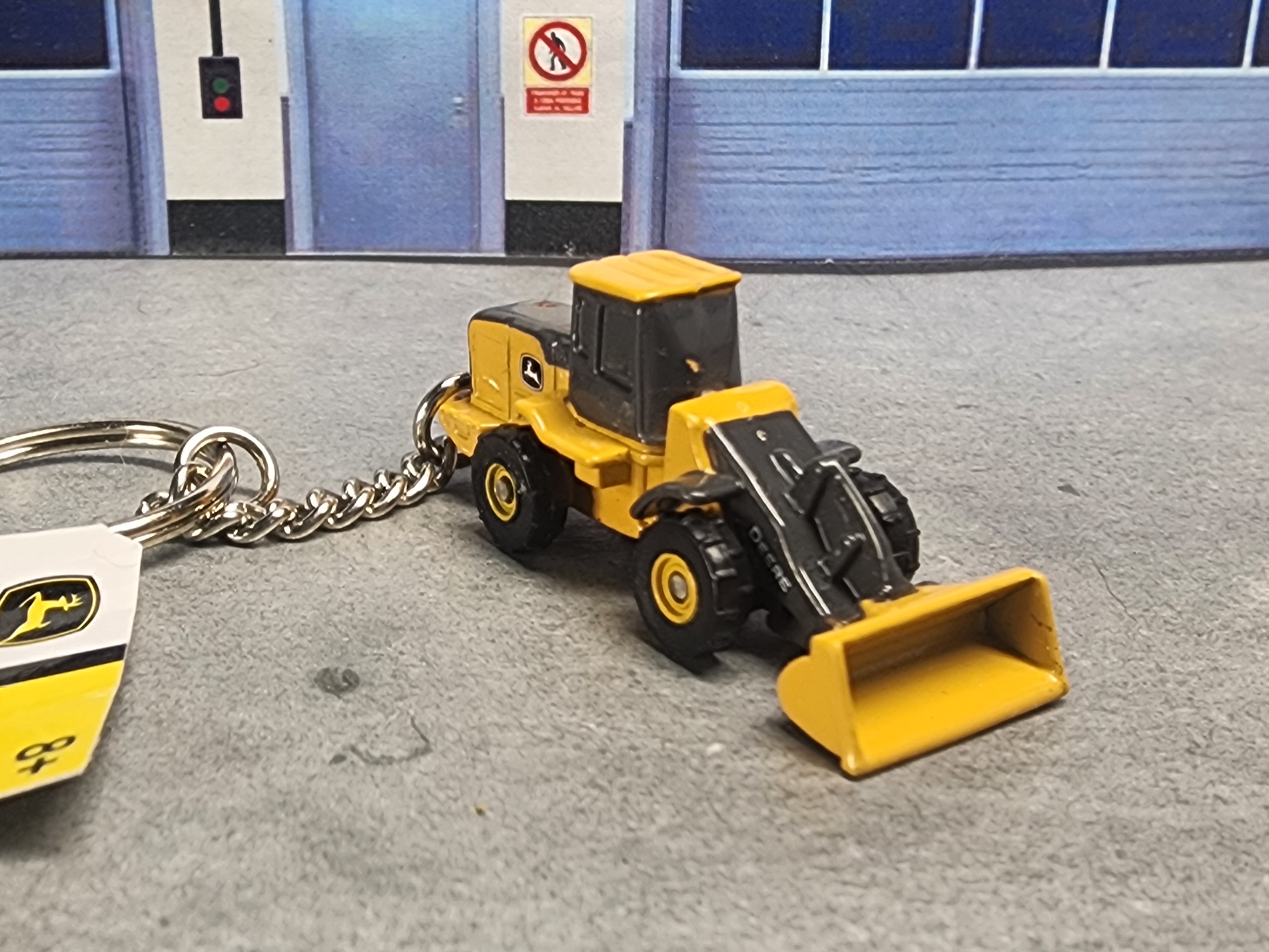 John Deere Loader Keychain