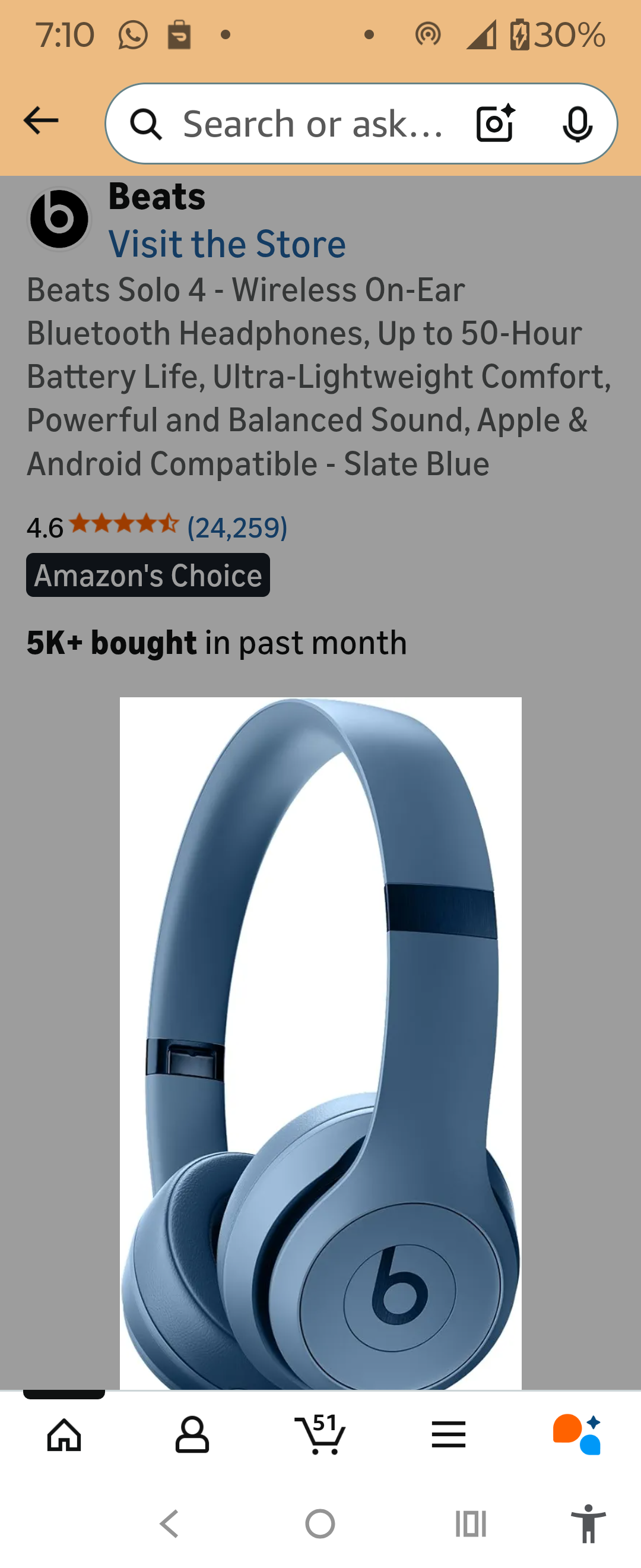 Beats Solo 4 Wireless On-Ear Headphones