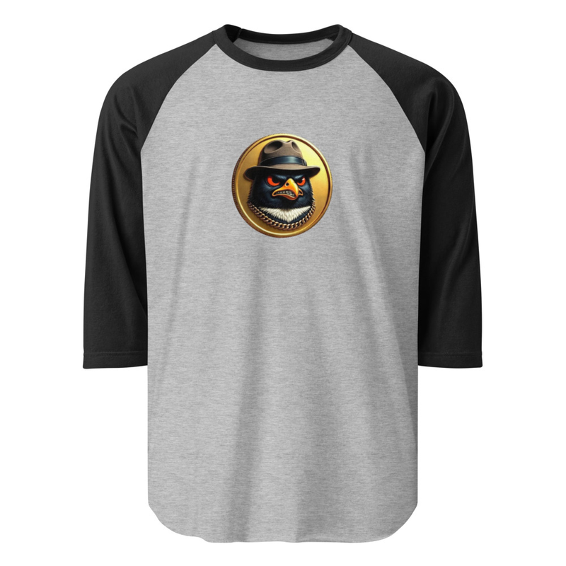 ICE COIN - 3/4 sleeve raglan shirt