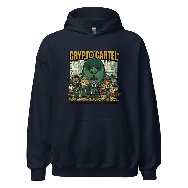 Crypto Cartel HODL -Unisex Hoodie